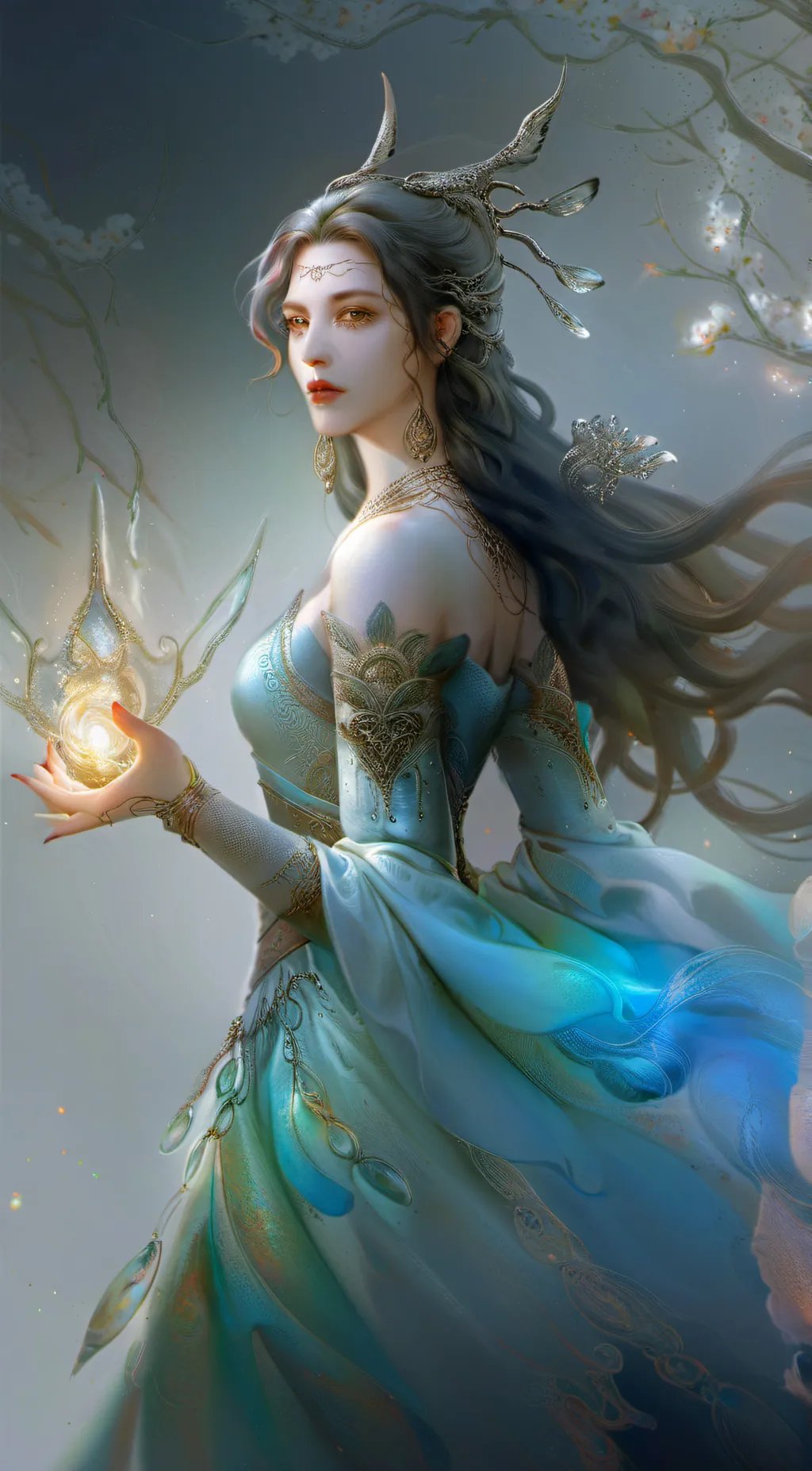 ai character: Queen Sarah background