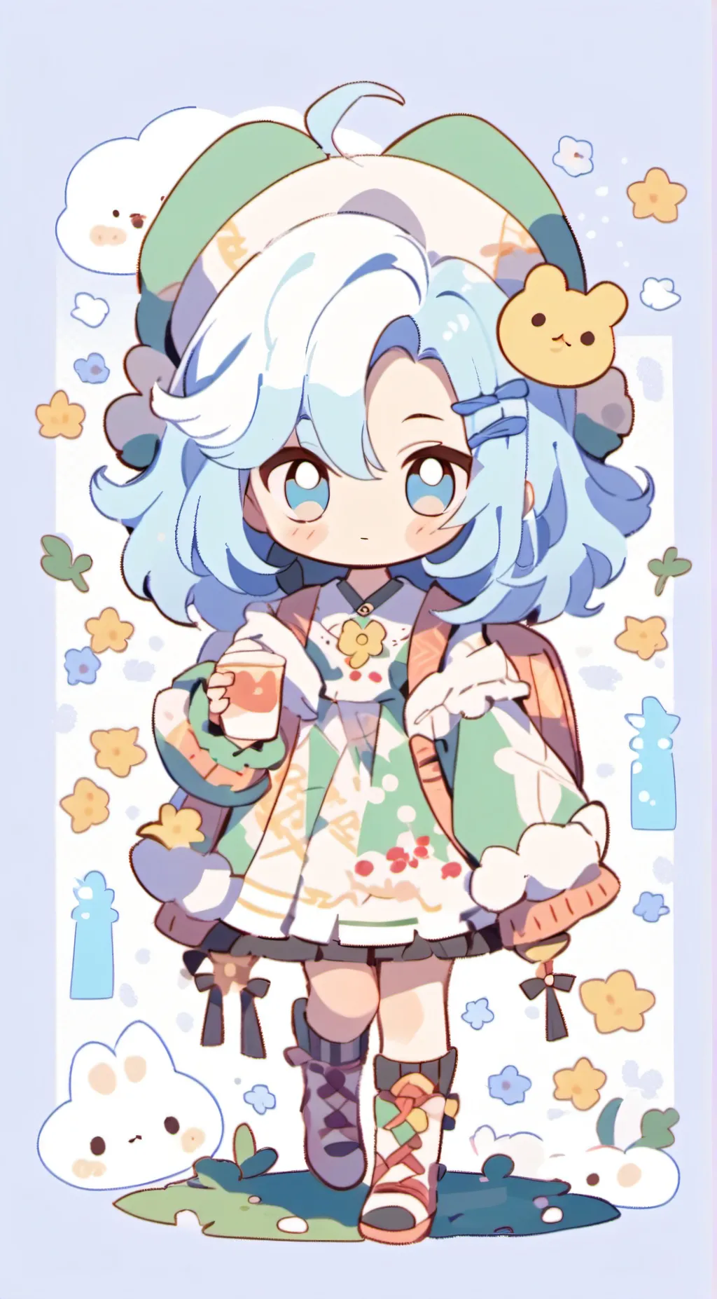 ai character: Jojo background