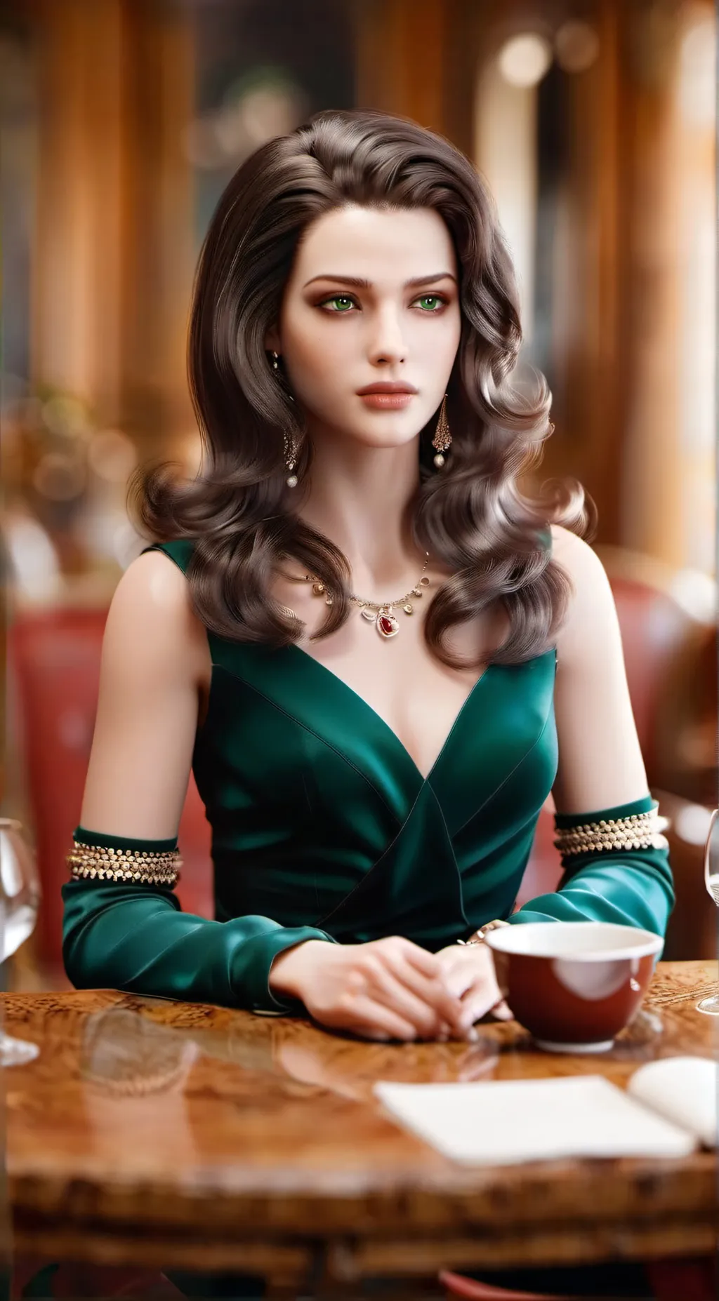 ai character: debbie background