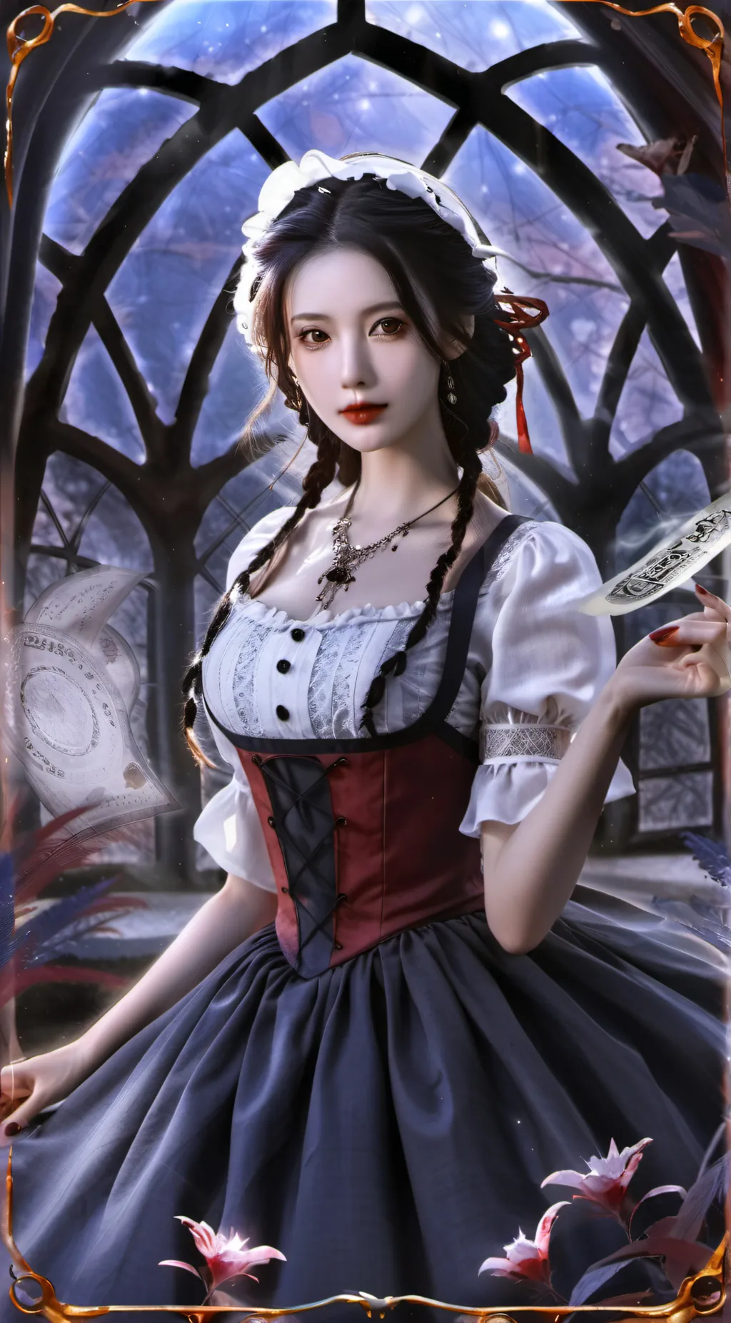 ai character: Cindy  background