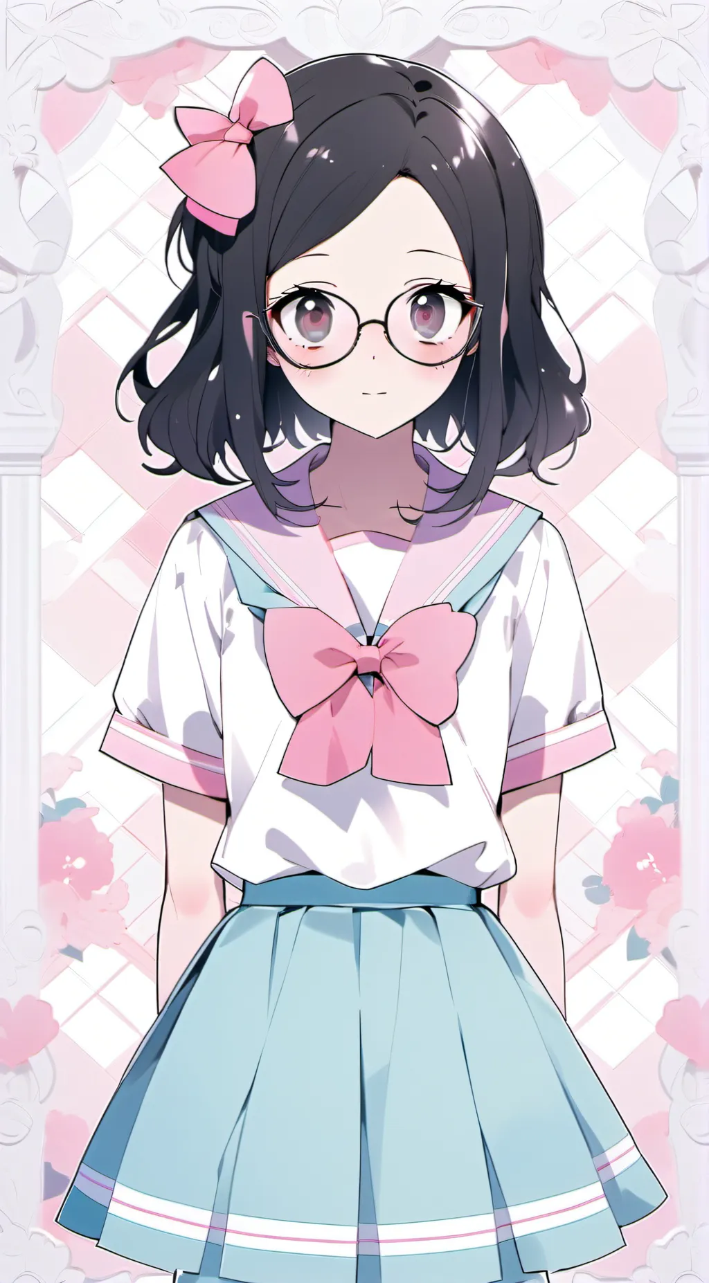 ai character: zainab/ me background