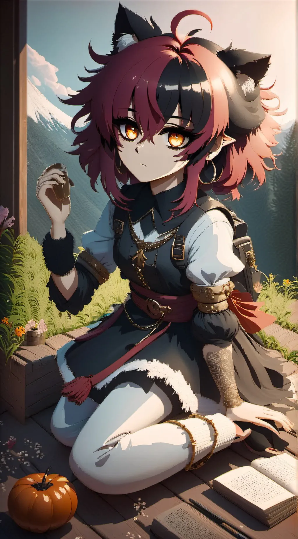 ai character: Zoe background