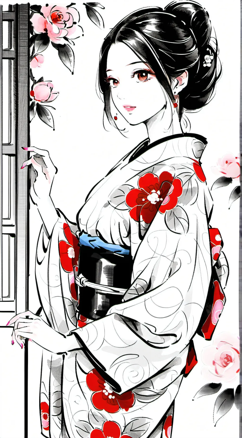 ai character: Tsuki Nakamura background