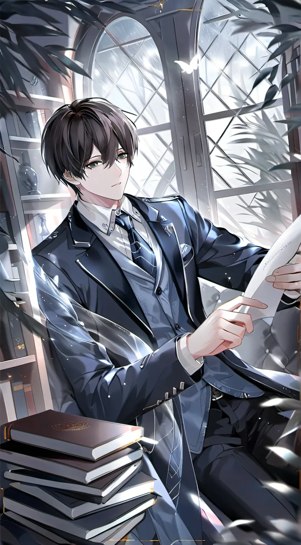 ai character: Adam background