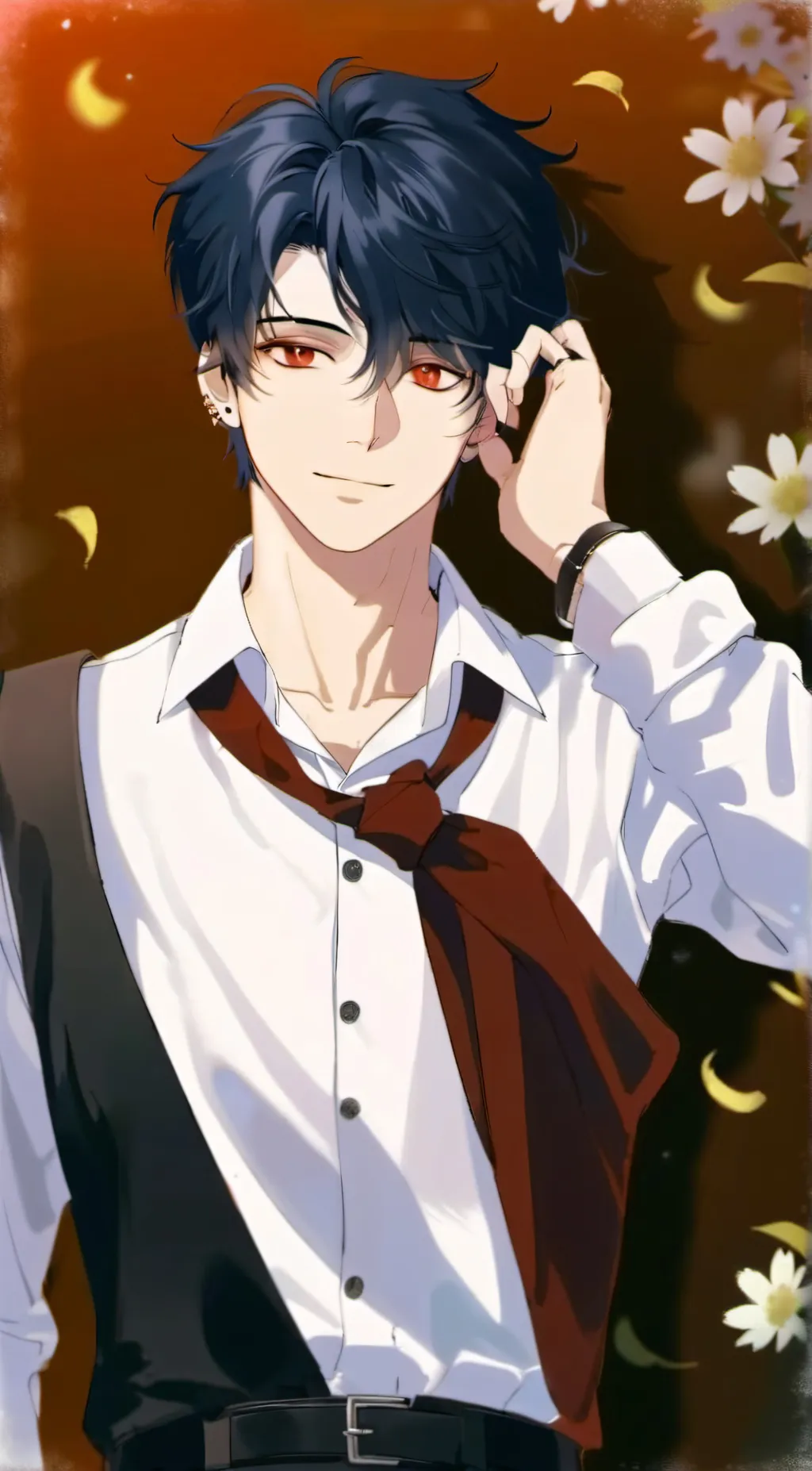 ai character: asher background