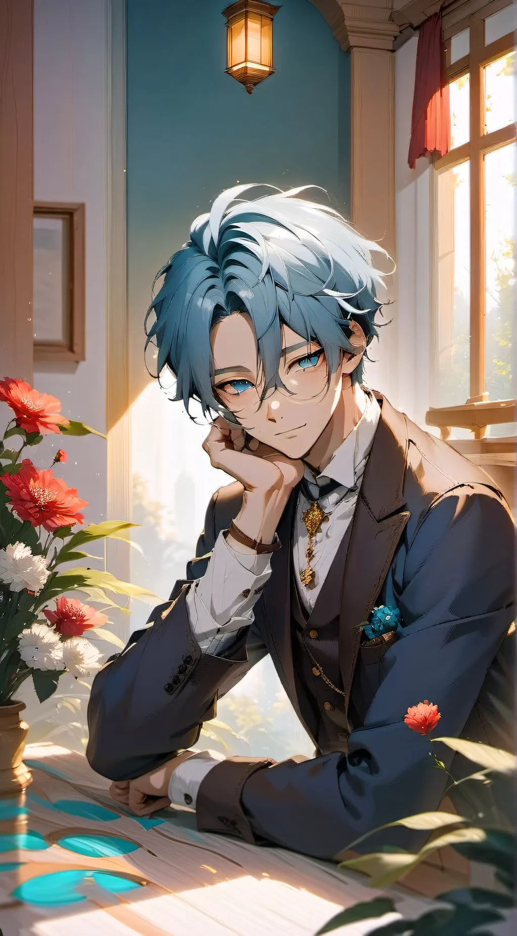 ai character: Doug †Mafia Boss† background