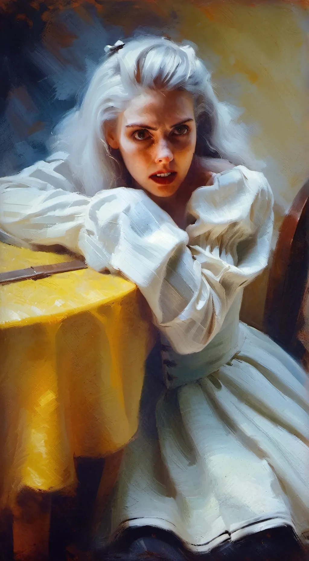 ai character: Sarah background