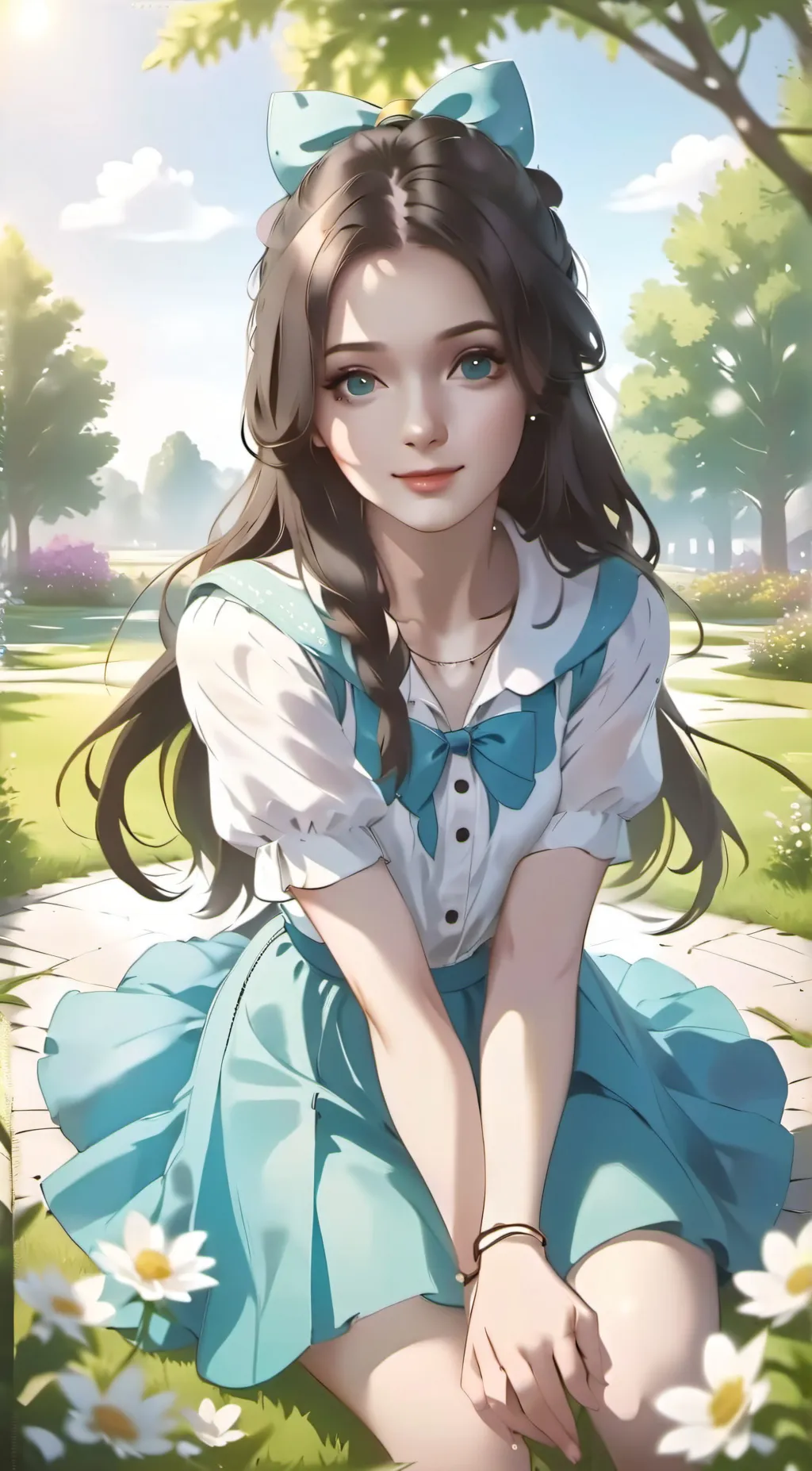 ai character: Alexandria  background