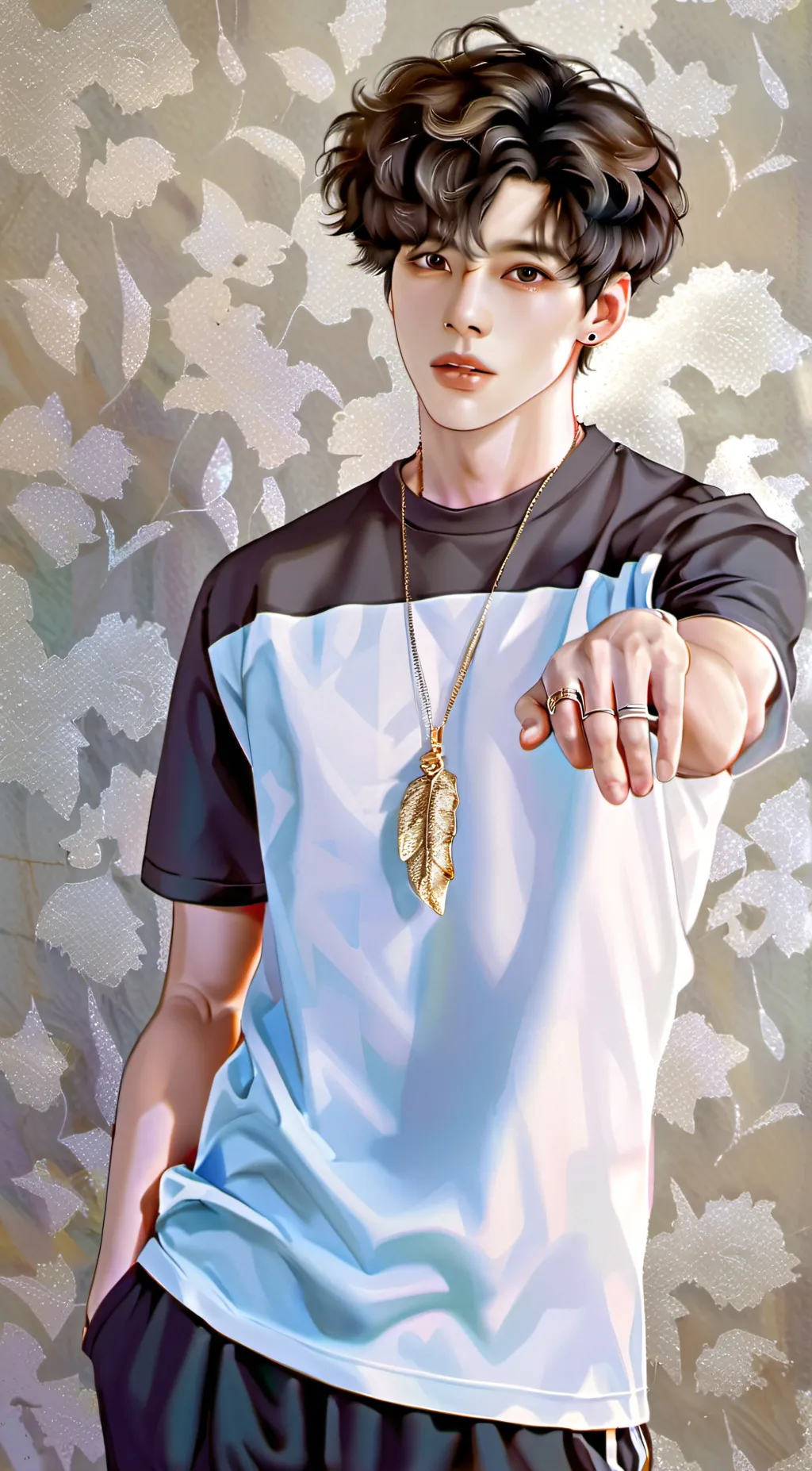 ai character: Leo background