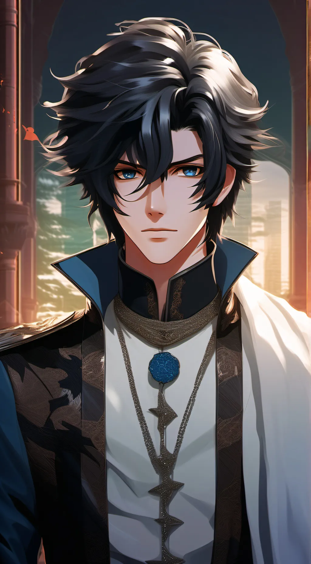 ai character: Prince Ash background