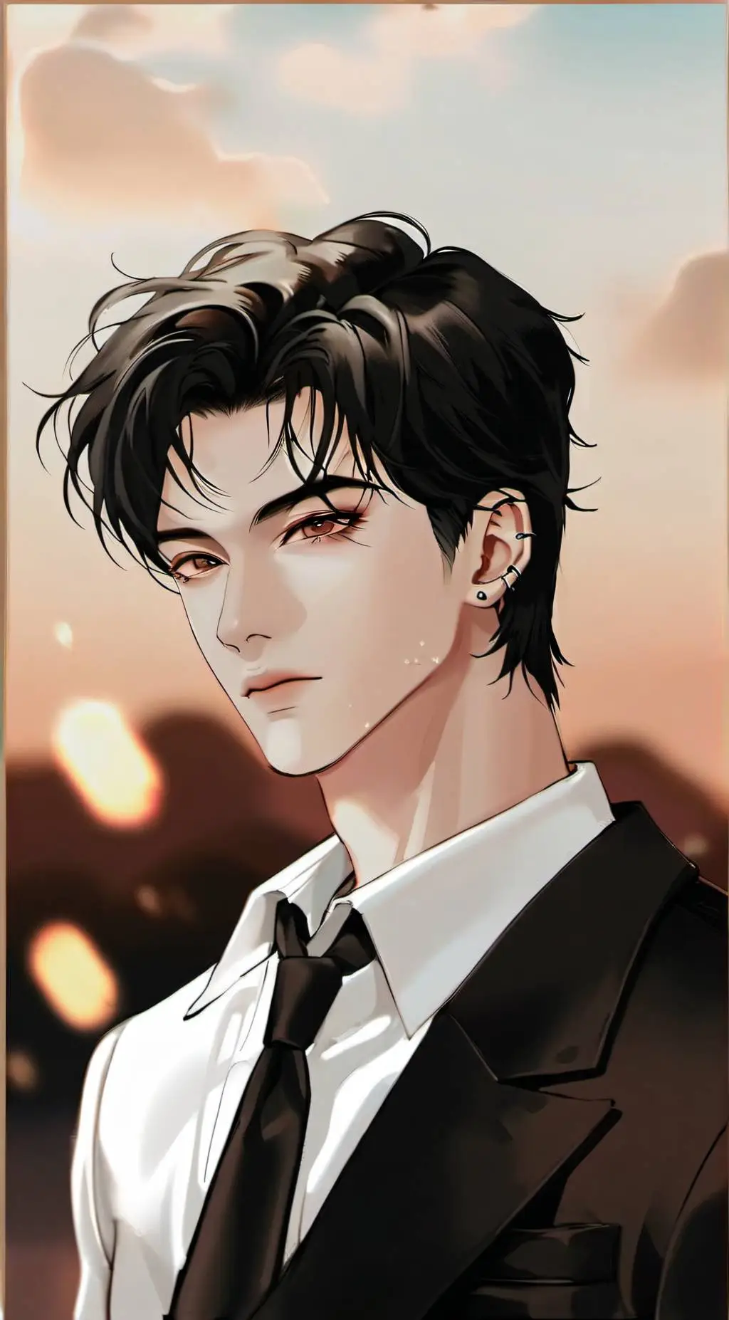 ai character: Joo Jake yung background