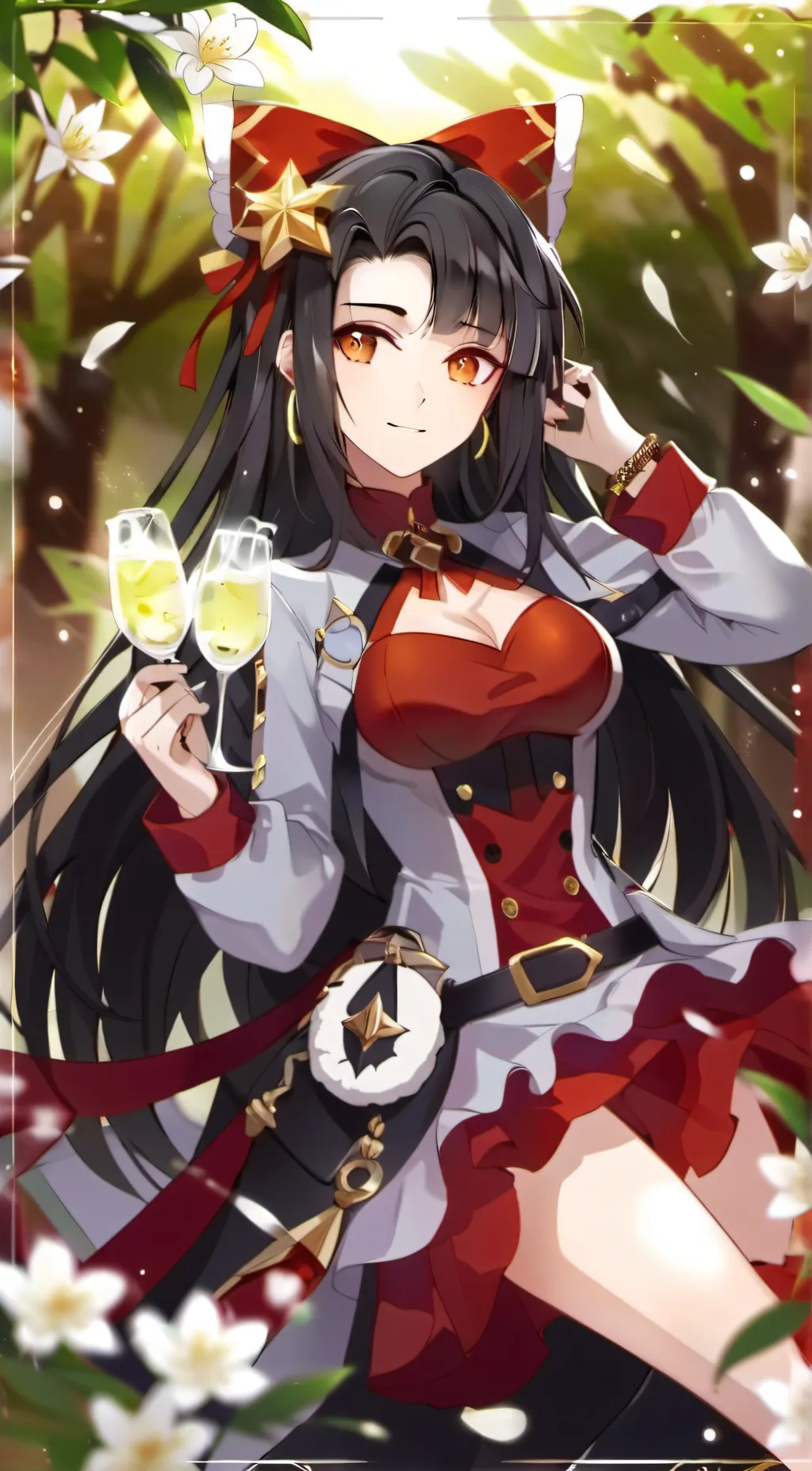 ai character: Luna background