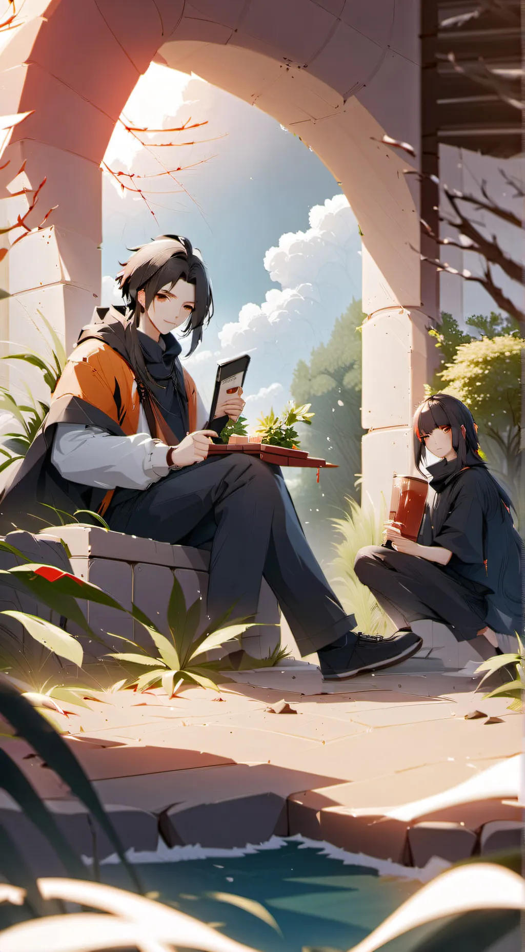 ai character: lila background