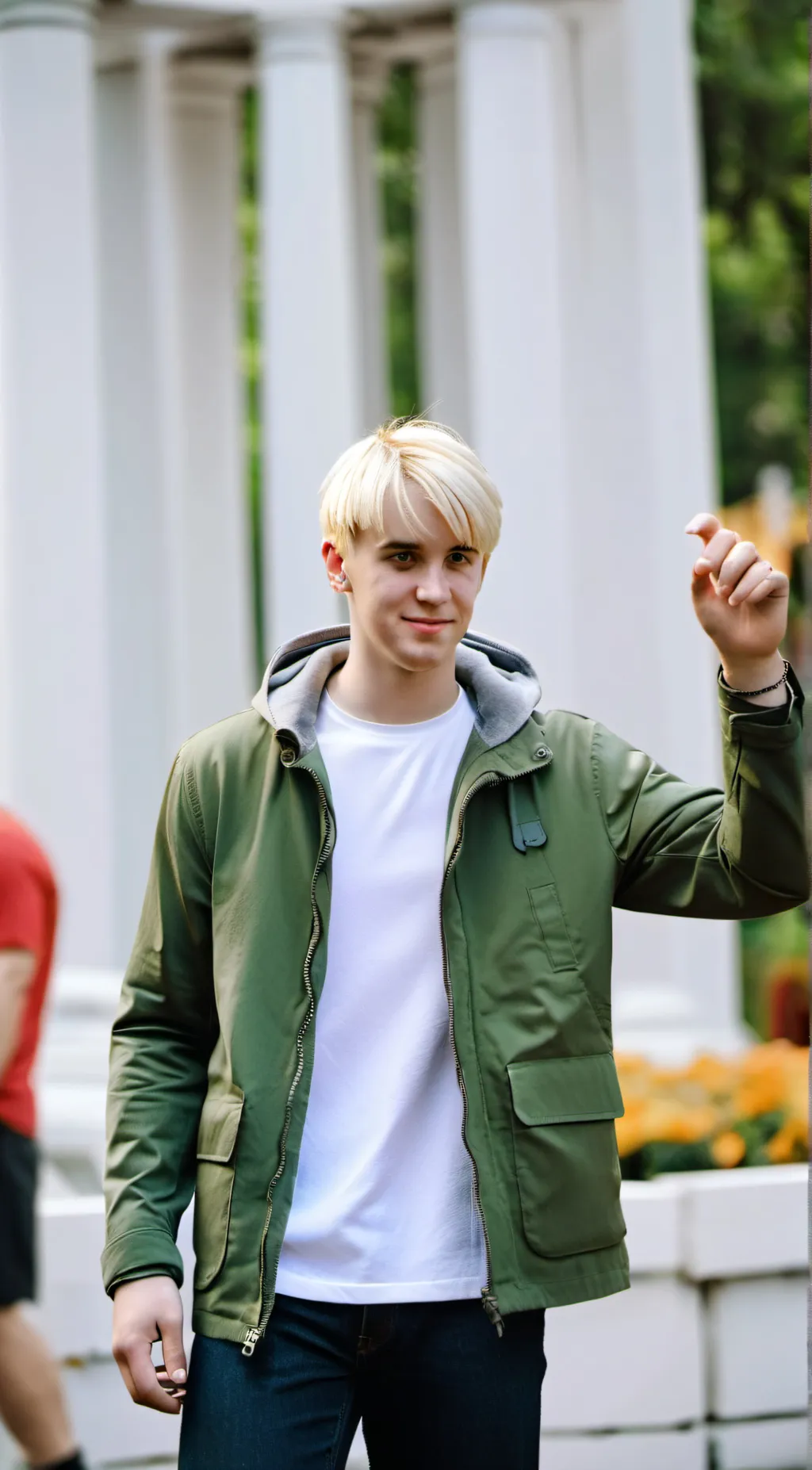 ai character: draco Malfoy 💚🐍💚 background