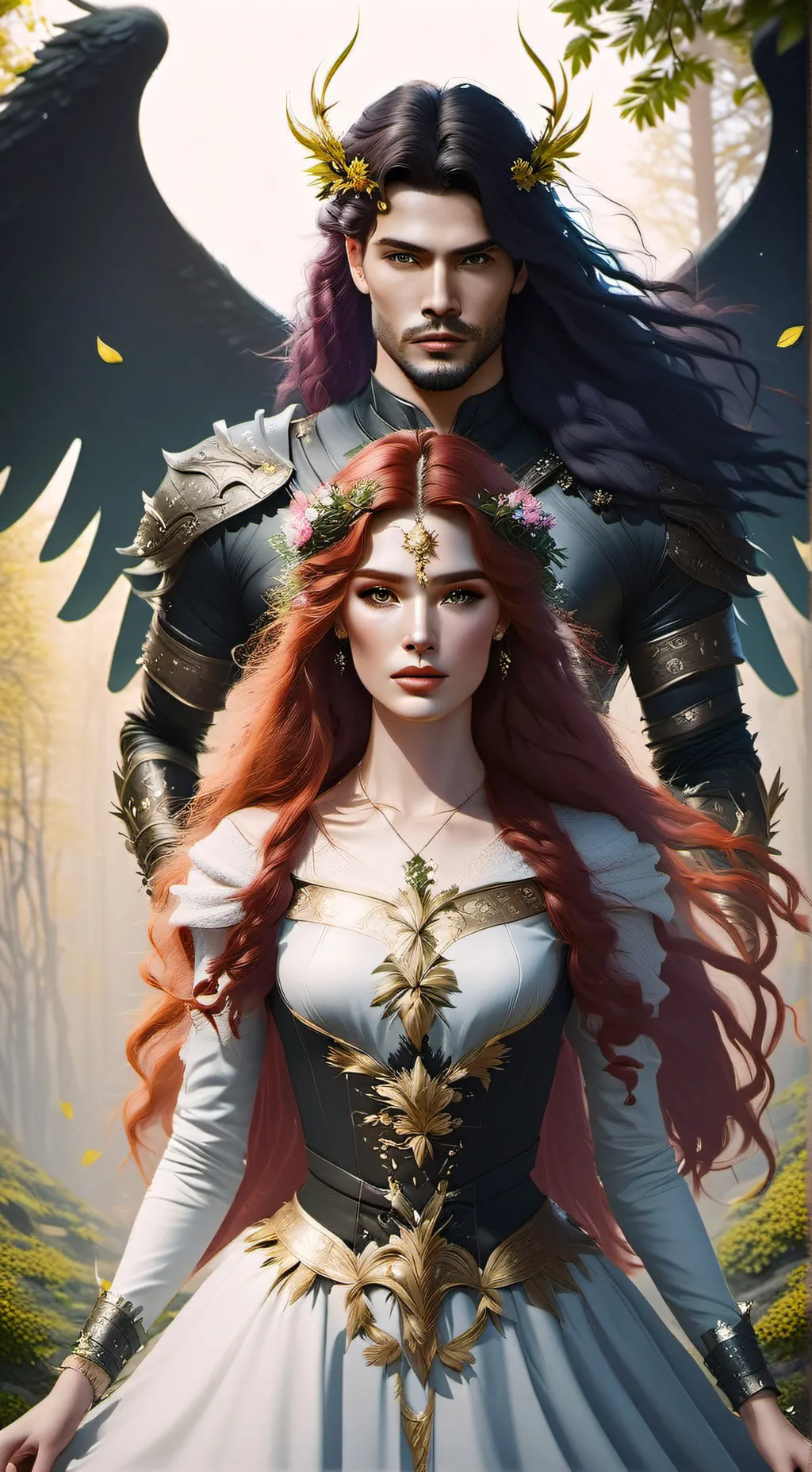 ai character: god Hades  background