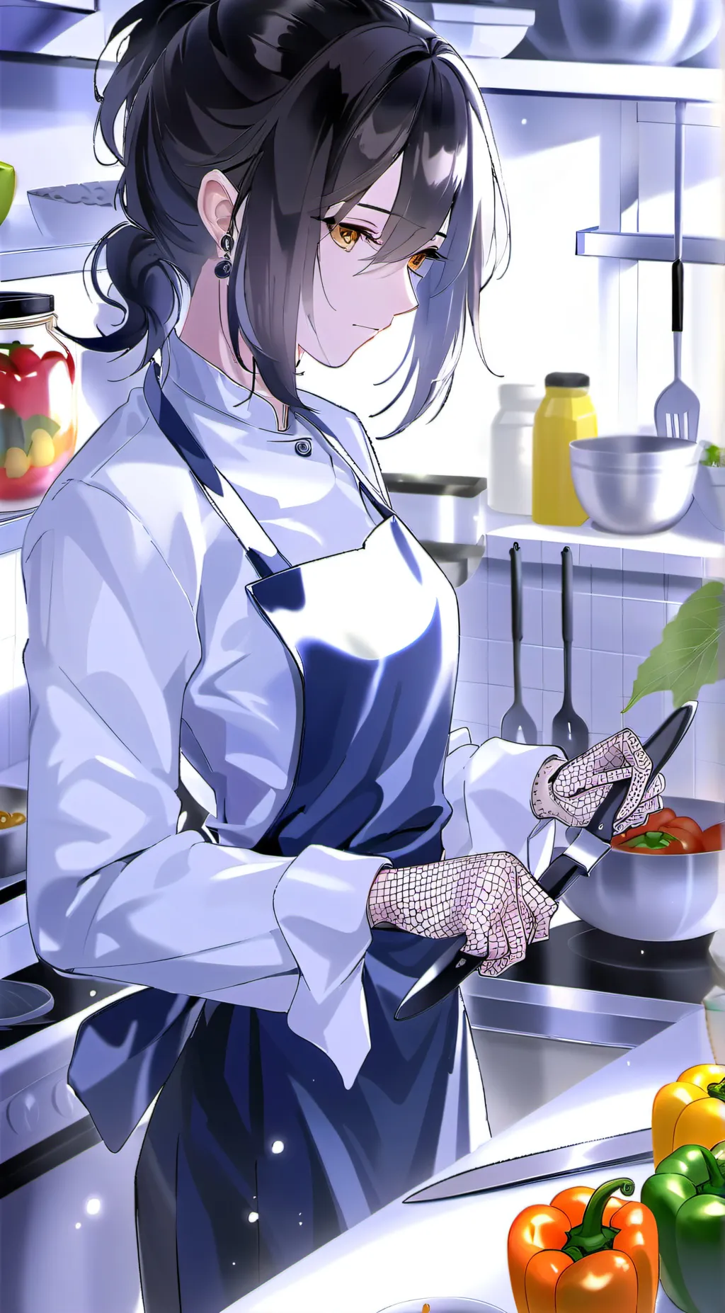 ai character: June background