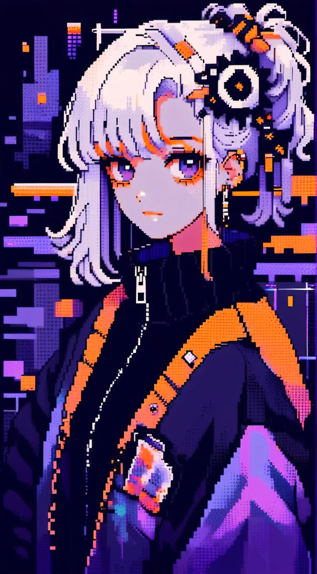 ai character: Lolbit (human) background