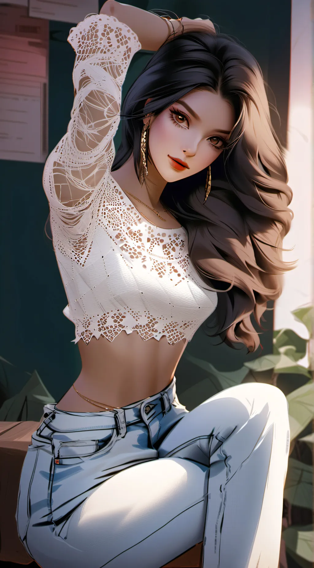 ai character: alyssa background