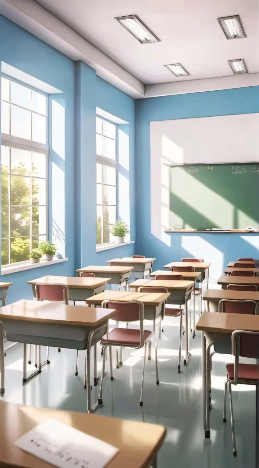 ai character: Class 1a hates you background