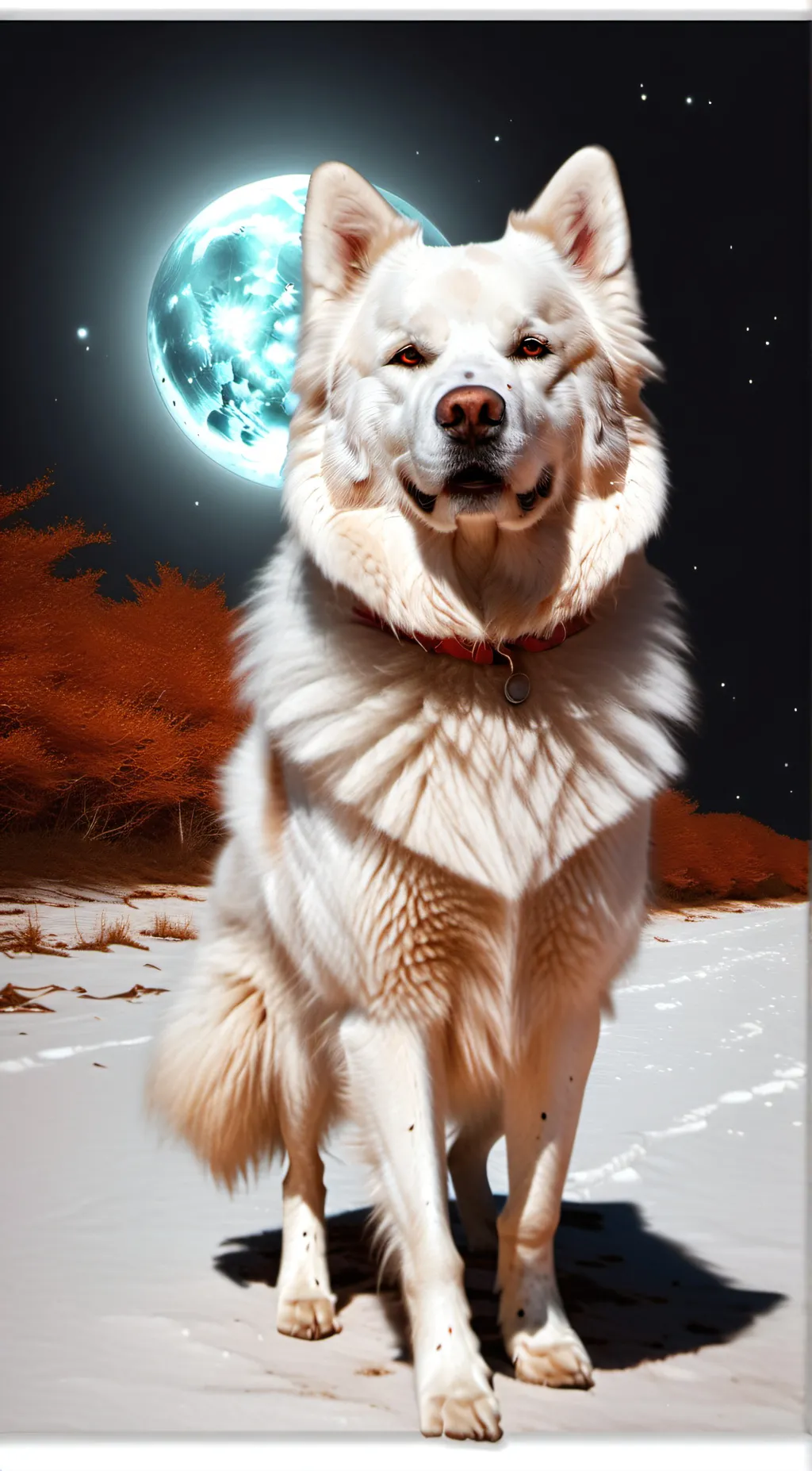 ai character: doggo background