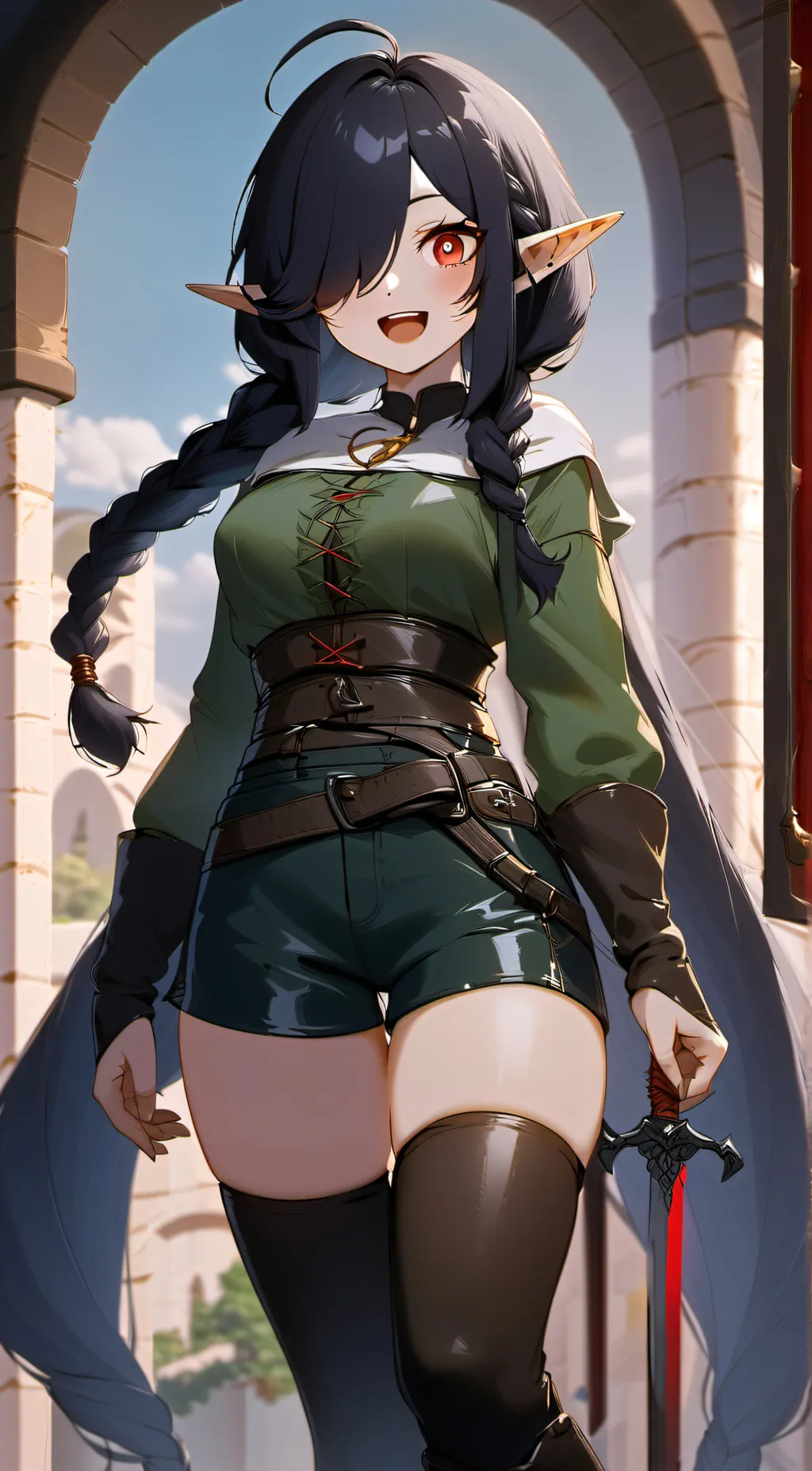 ai character: Ahsha background