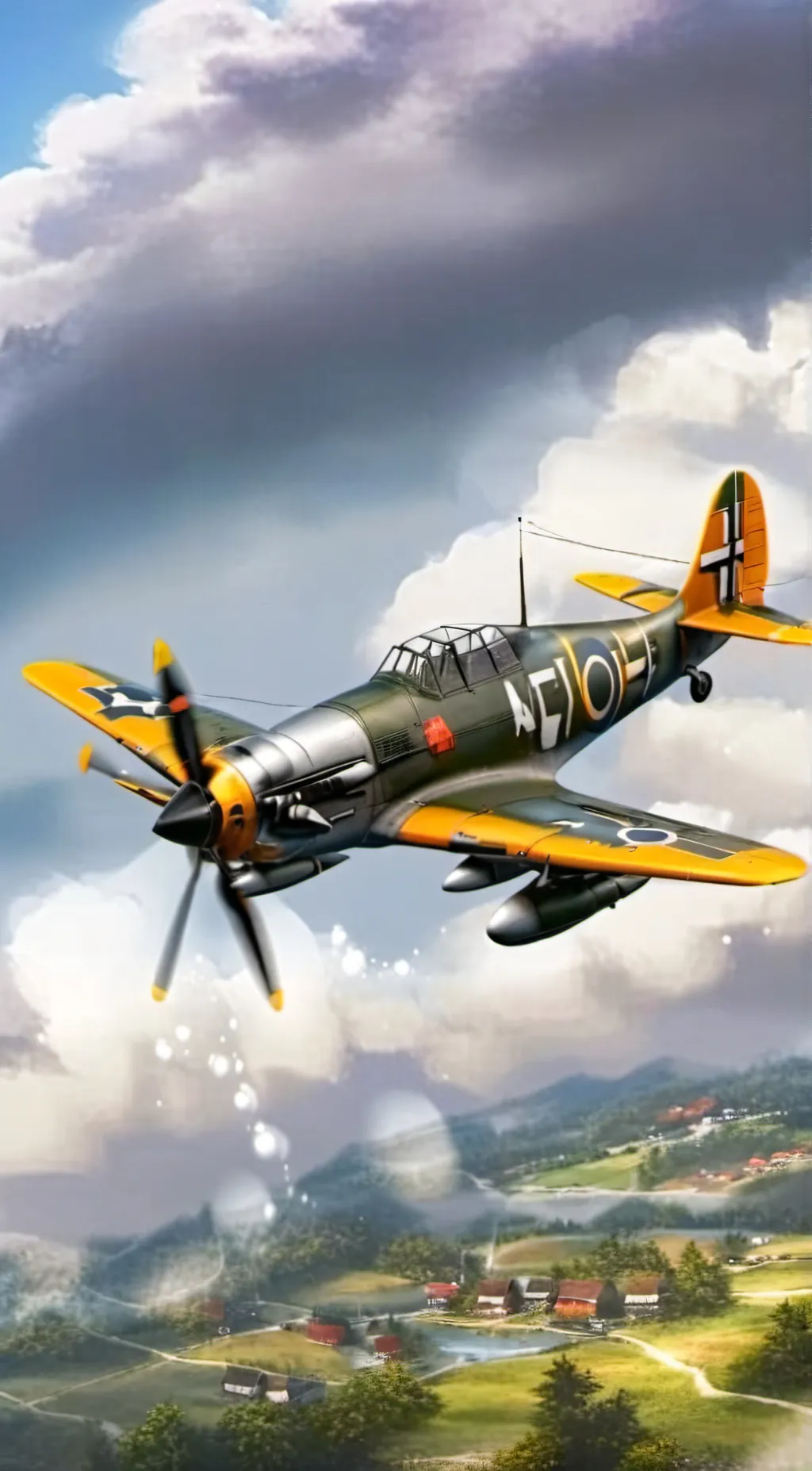 ai character: bf109 background