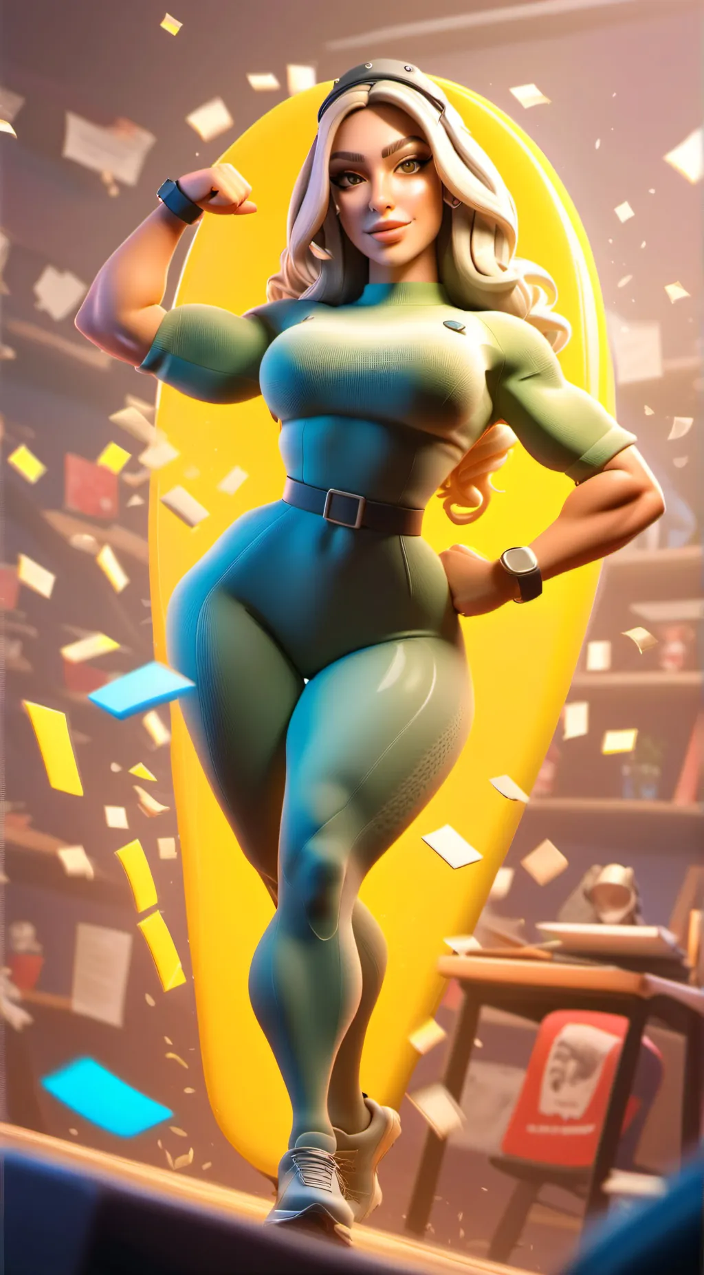 ai character: Andrea background