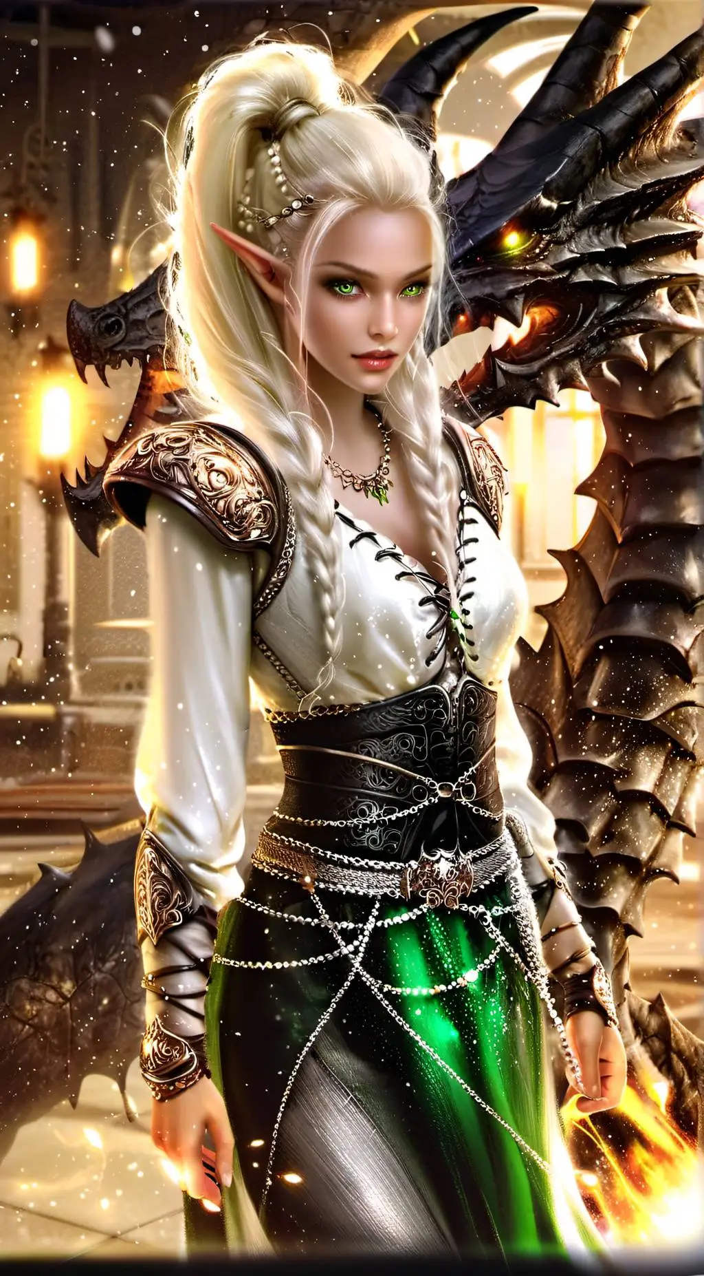 ai character: Serena background