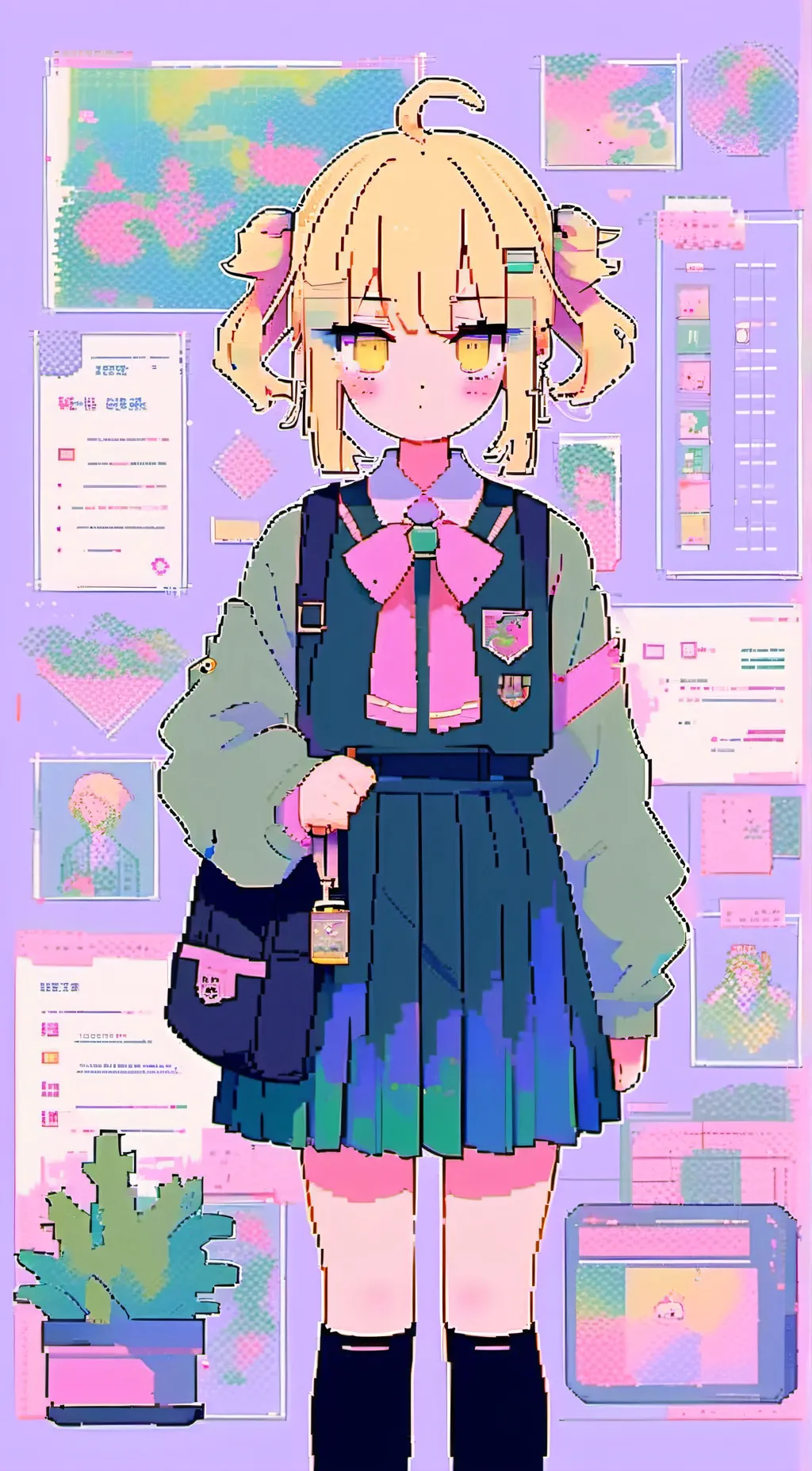 ai character: League of villains background