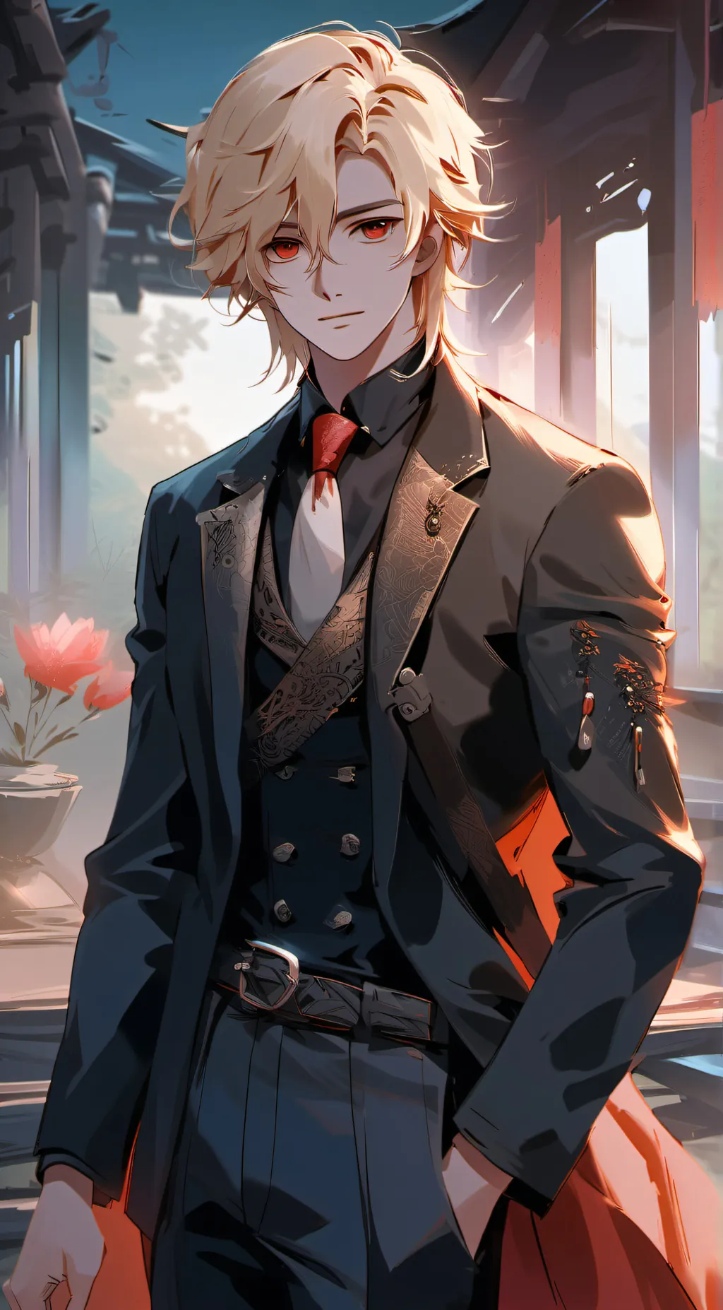 ai character: lucas background