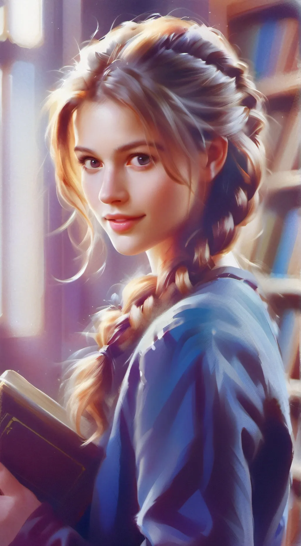 ai character: Lily Klaus background