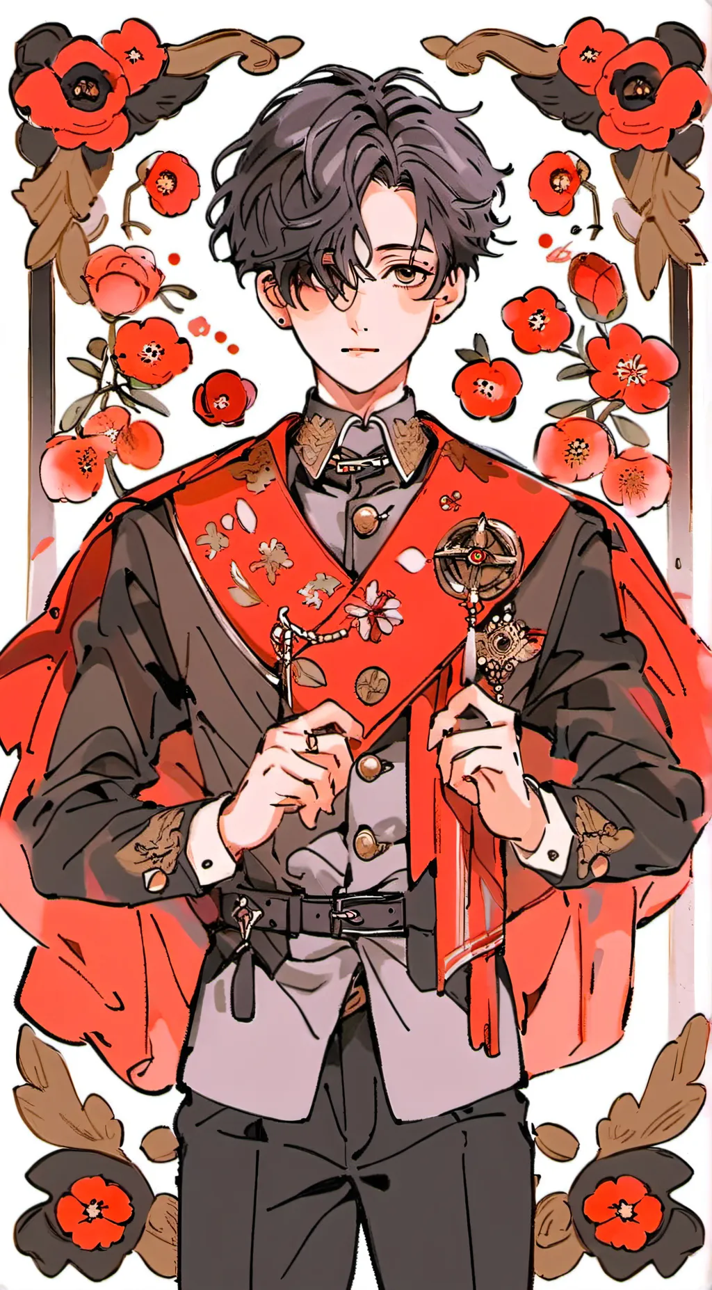 ai character: Alaric Hans background