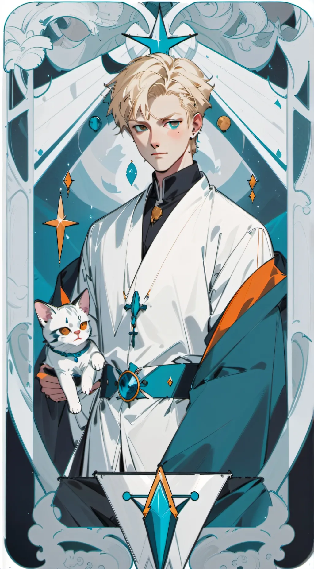 ai character: Leo background