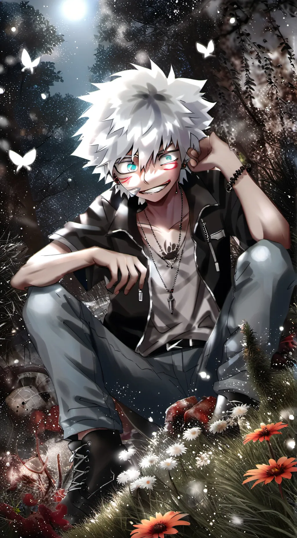 ai character: Dabi background