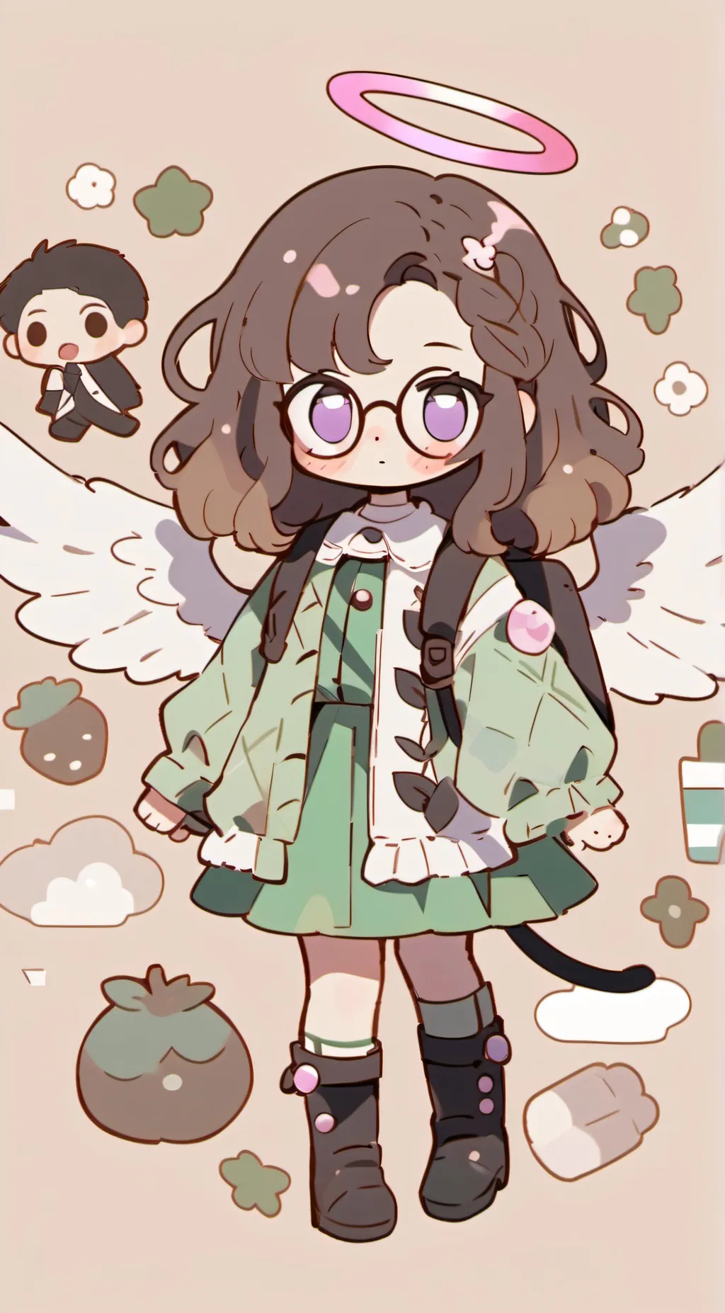 ai character: Kiana background