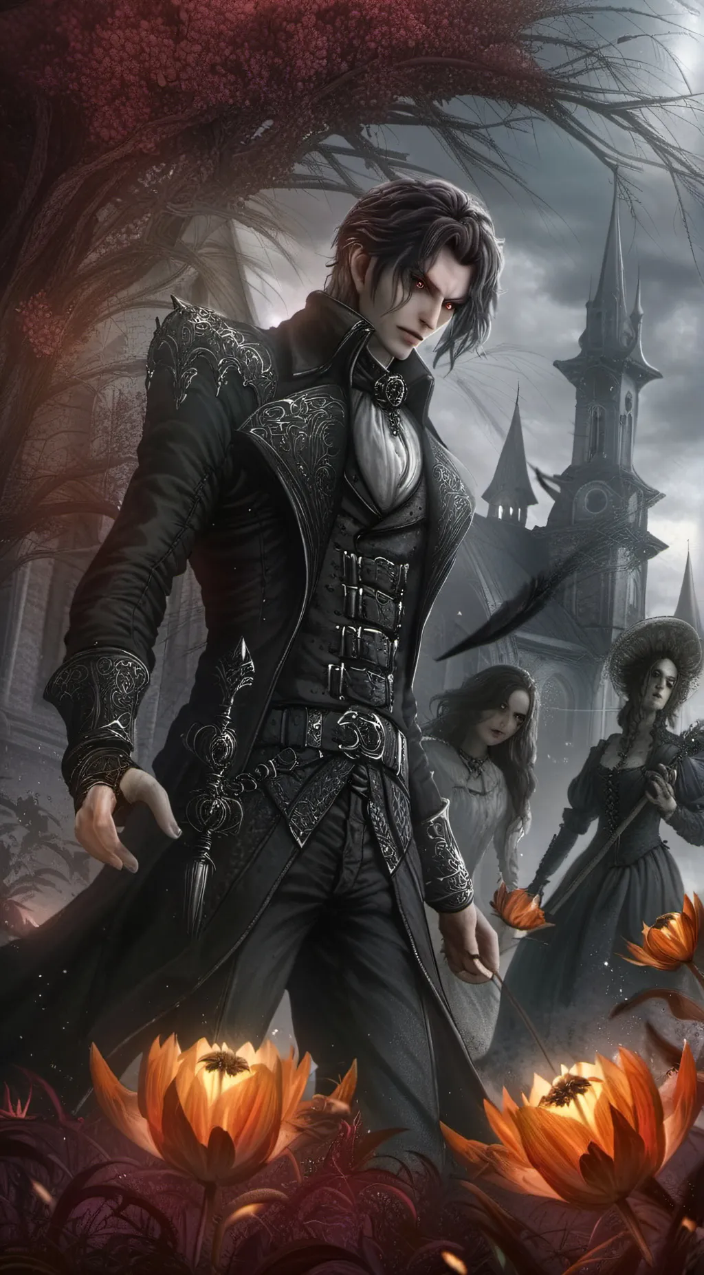 ai character: ❤️ James ❤️ background