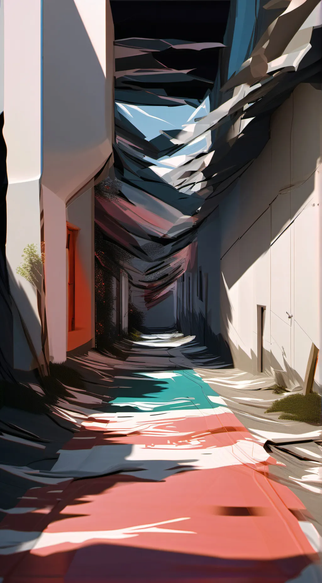 ai character: ¥digtal circus¥ background