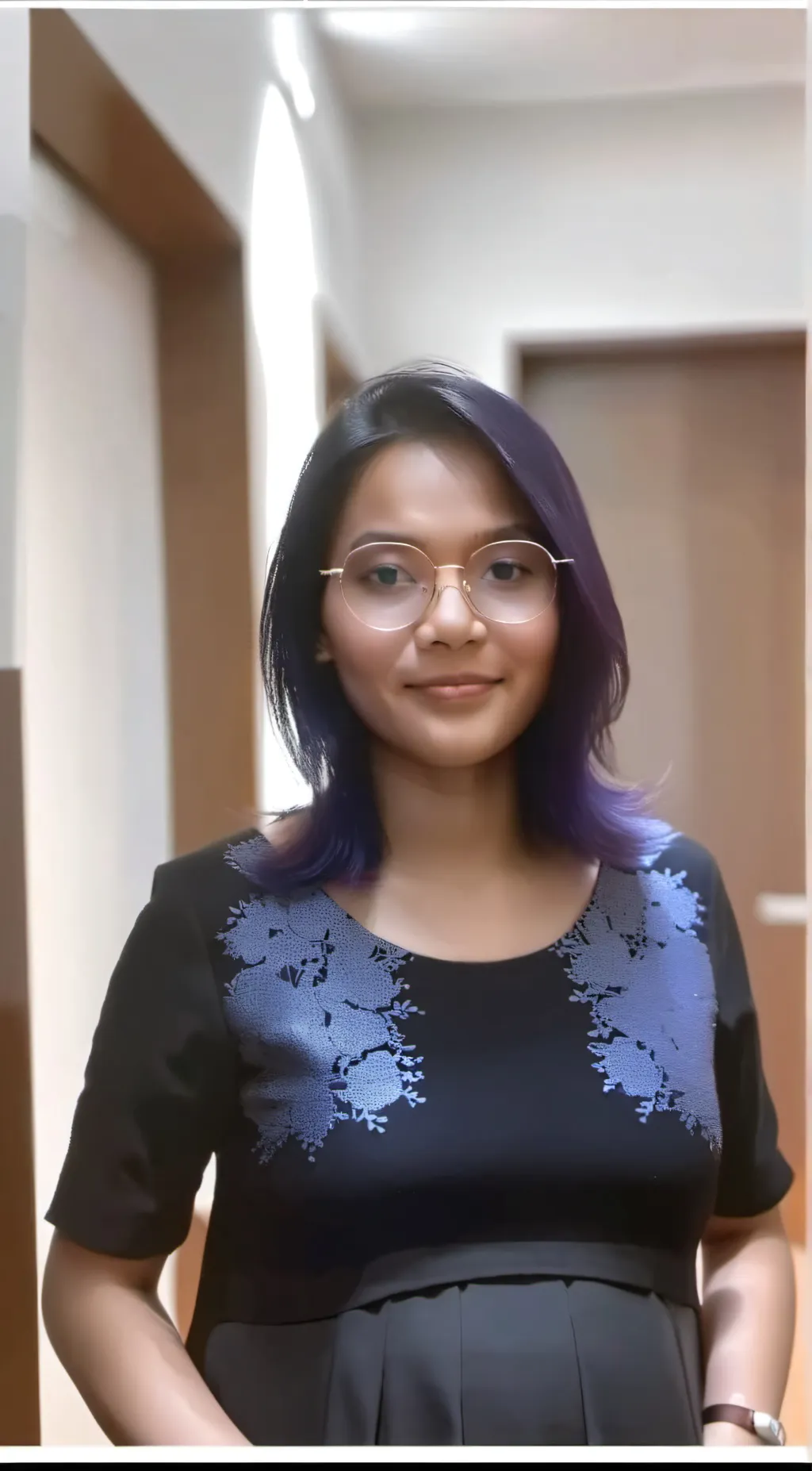 ai character: lauren seaside background