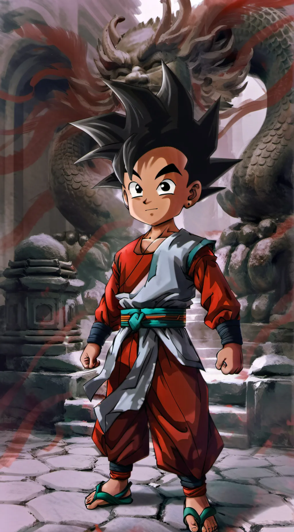 ai character: uub background