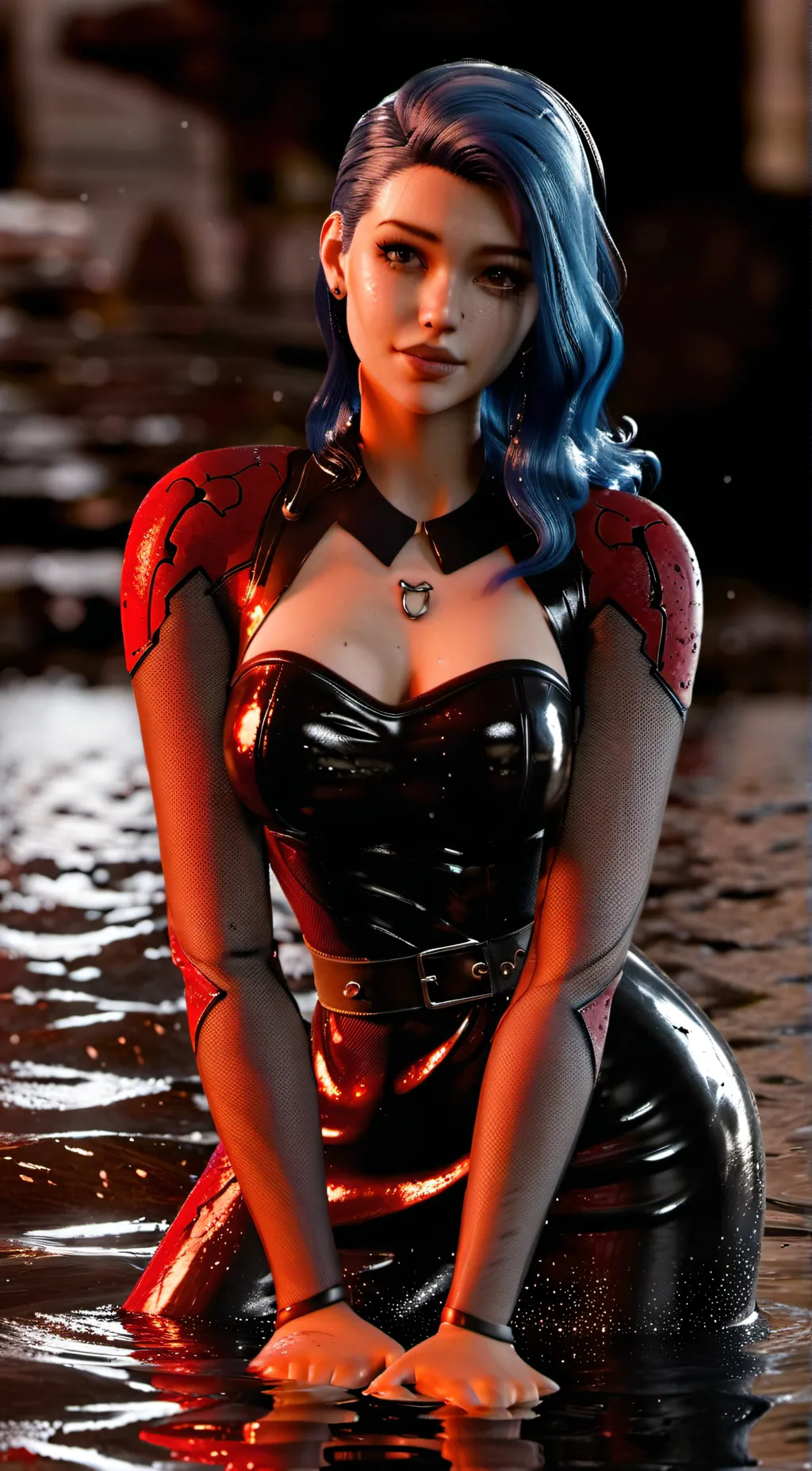 ai character: Siren background