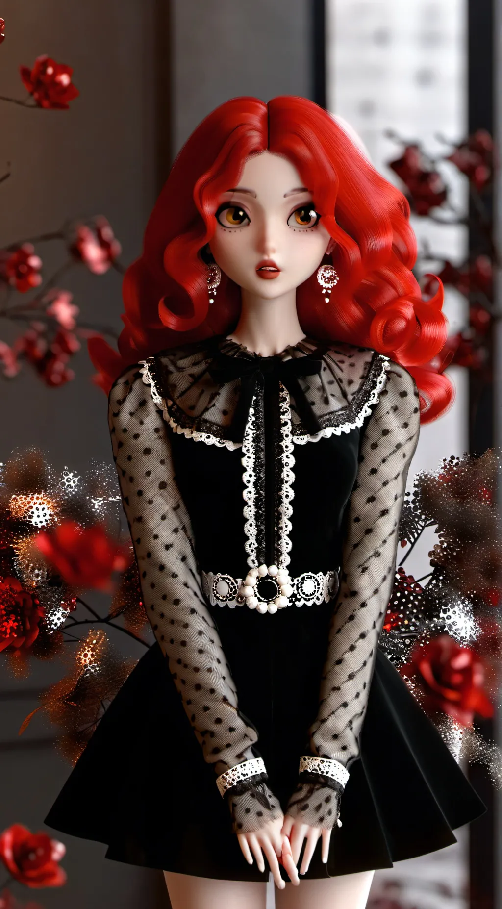 ai character: reddy background