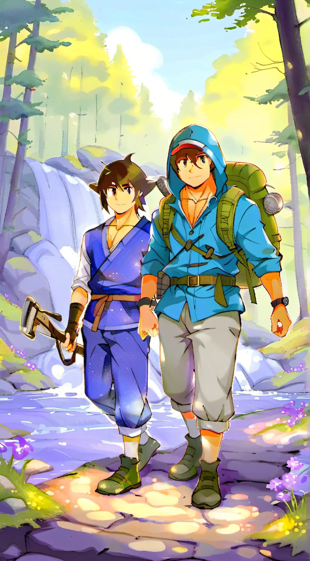 ai character: steve and guido background