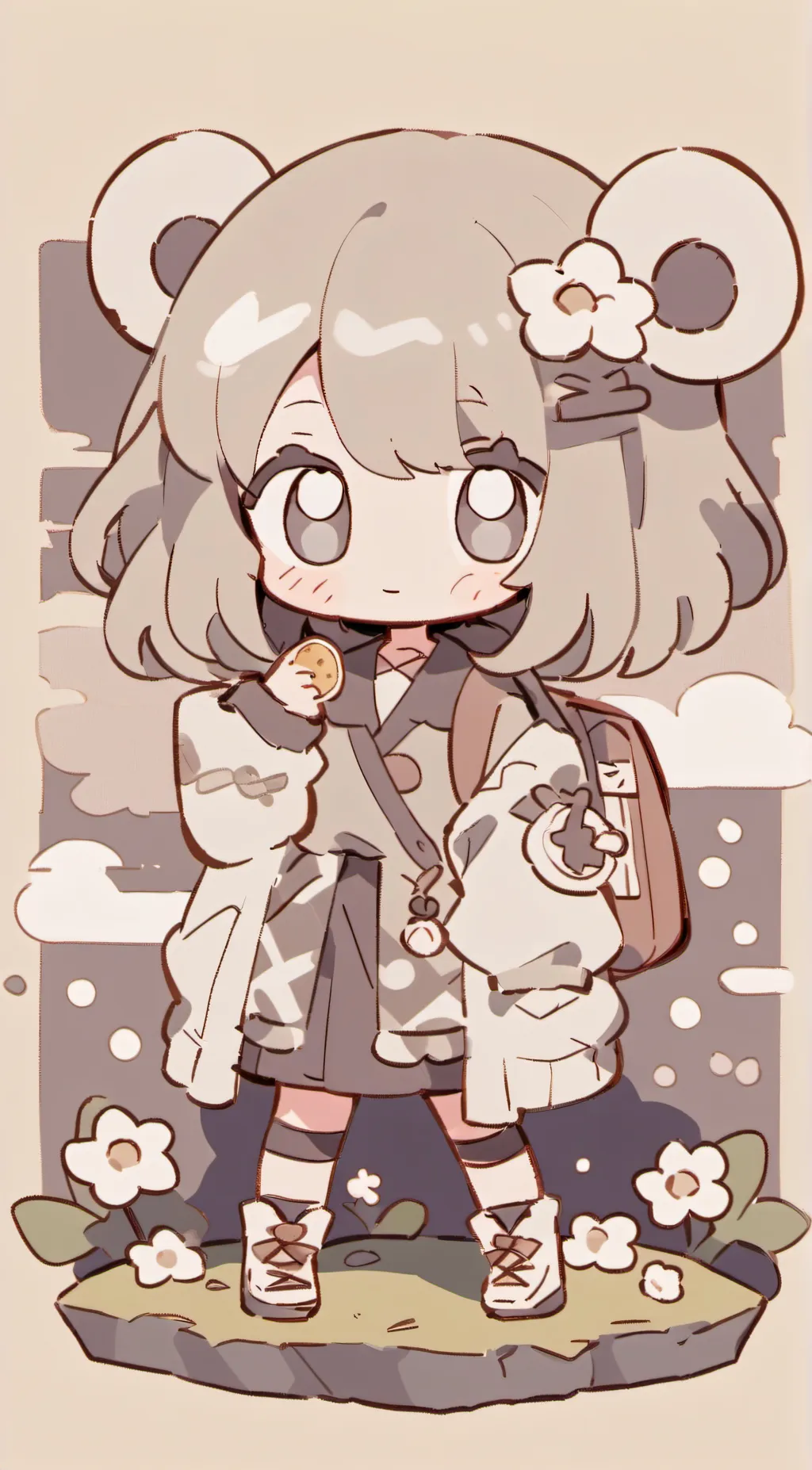 ai character: sarah background