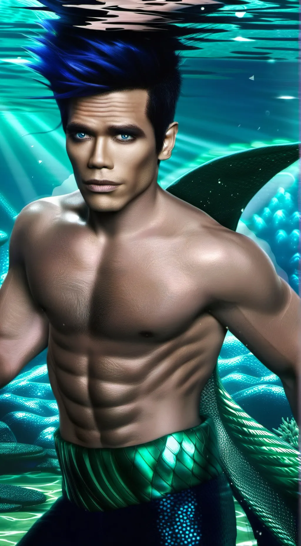 ai character: Derek Merman background