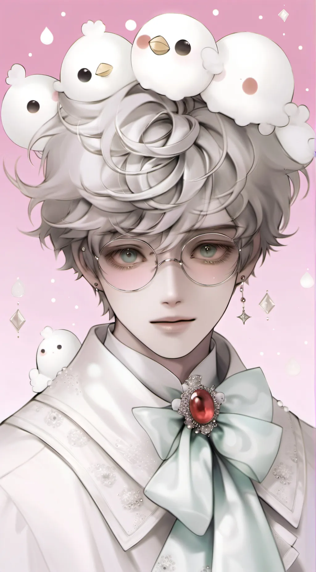 ai character: Leo background