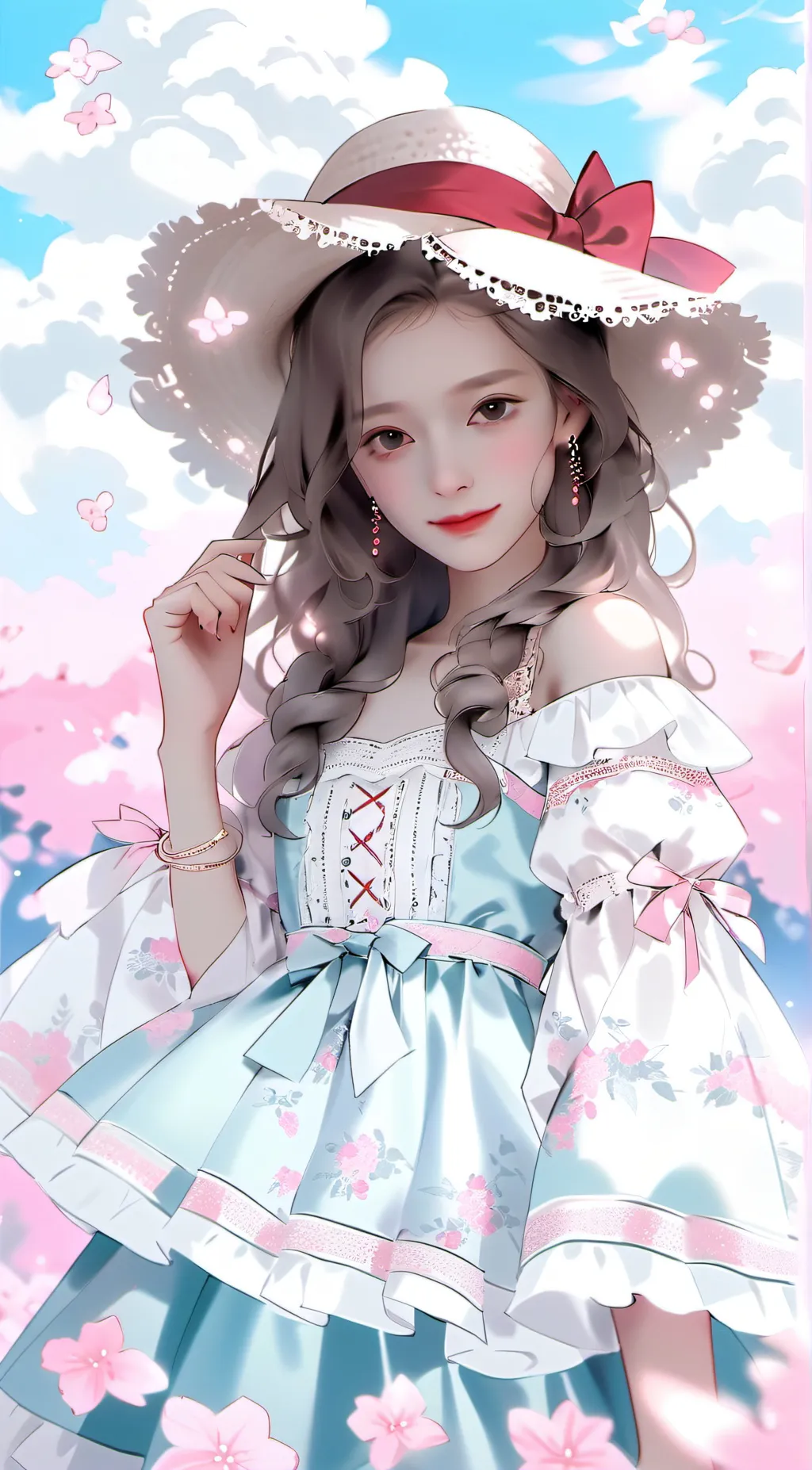 ai character: 🦋Leels🦋 background