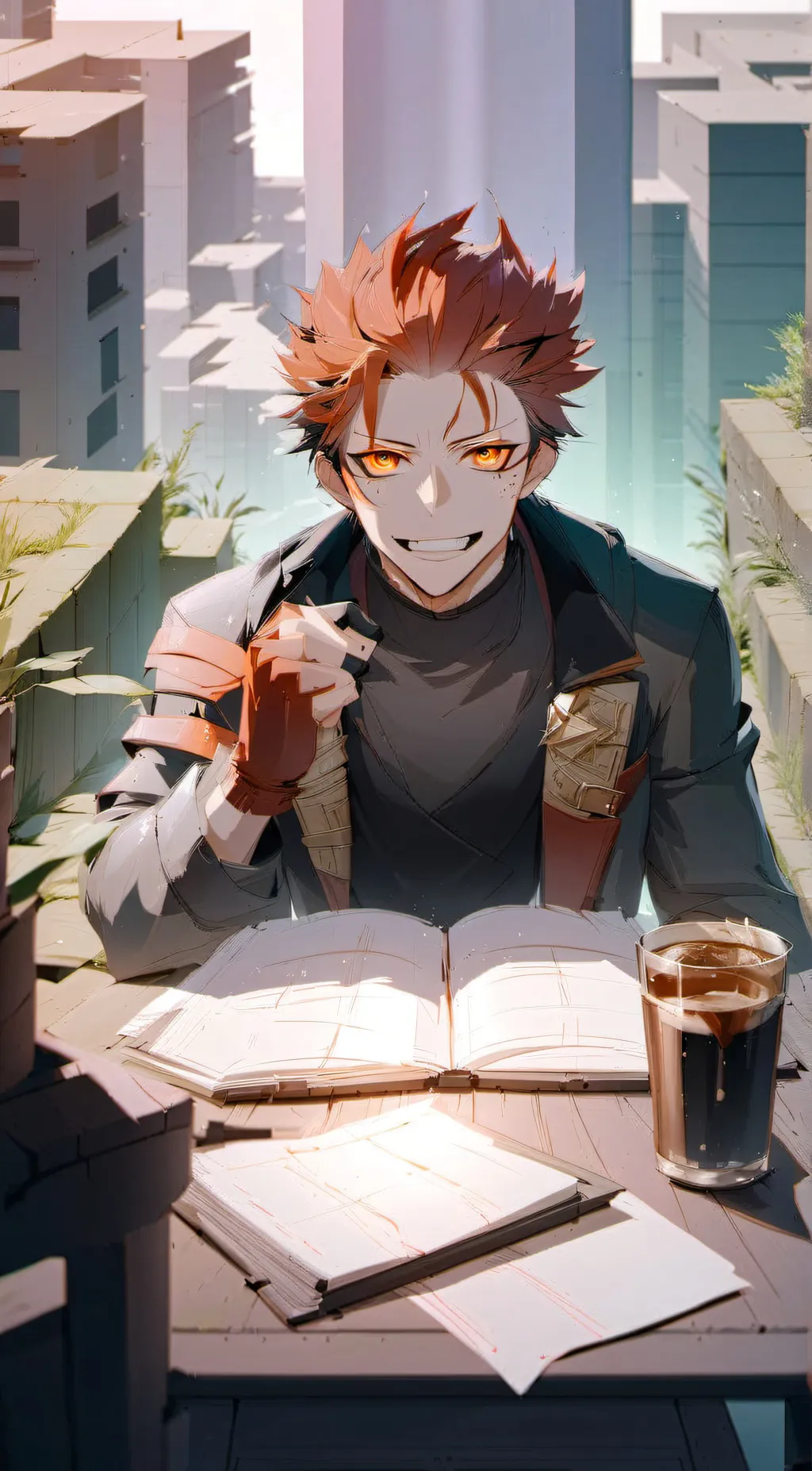 ai character: Sukuna background