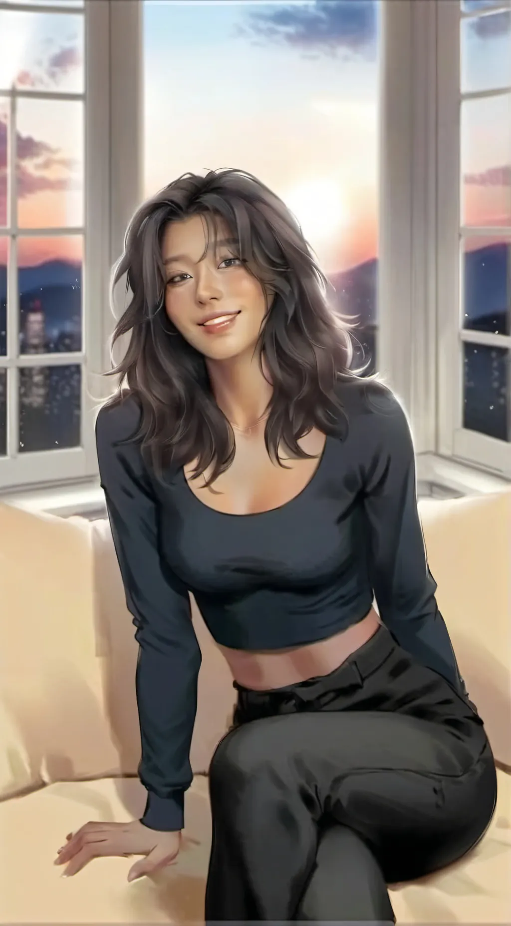 ai character: Bella background