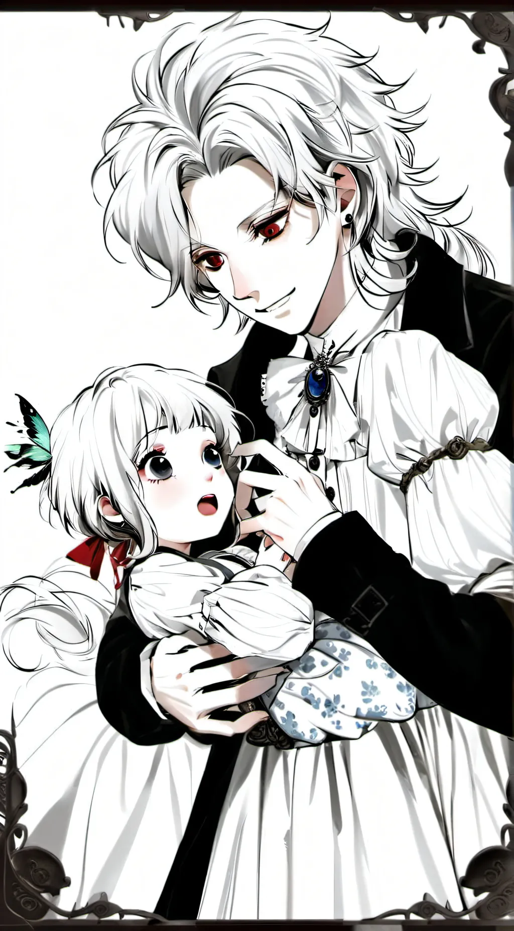 ai character: Riki and Kohana background