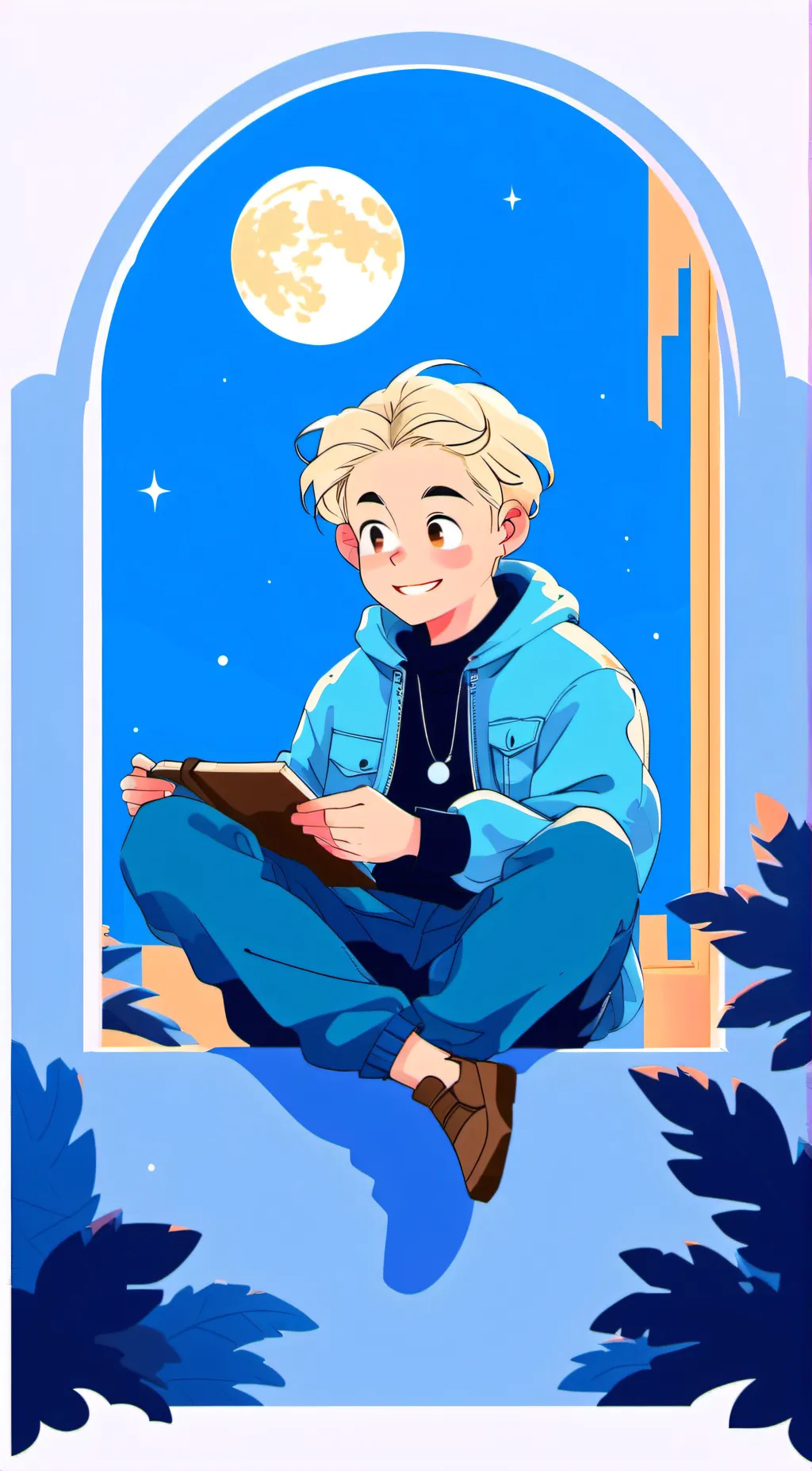 ai character: Hunter background